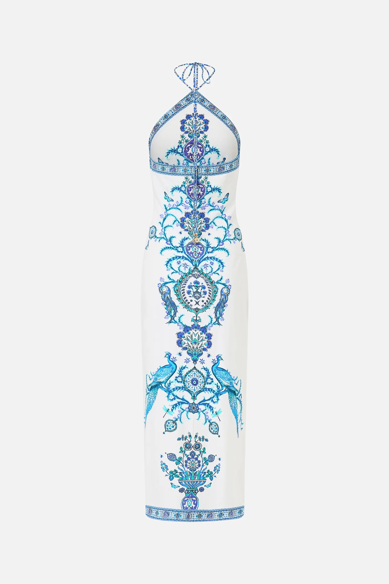 LONG JERSEY HALTER DRESS ISNIK LULLABY - Image 7