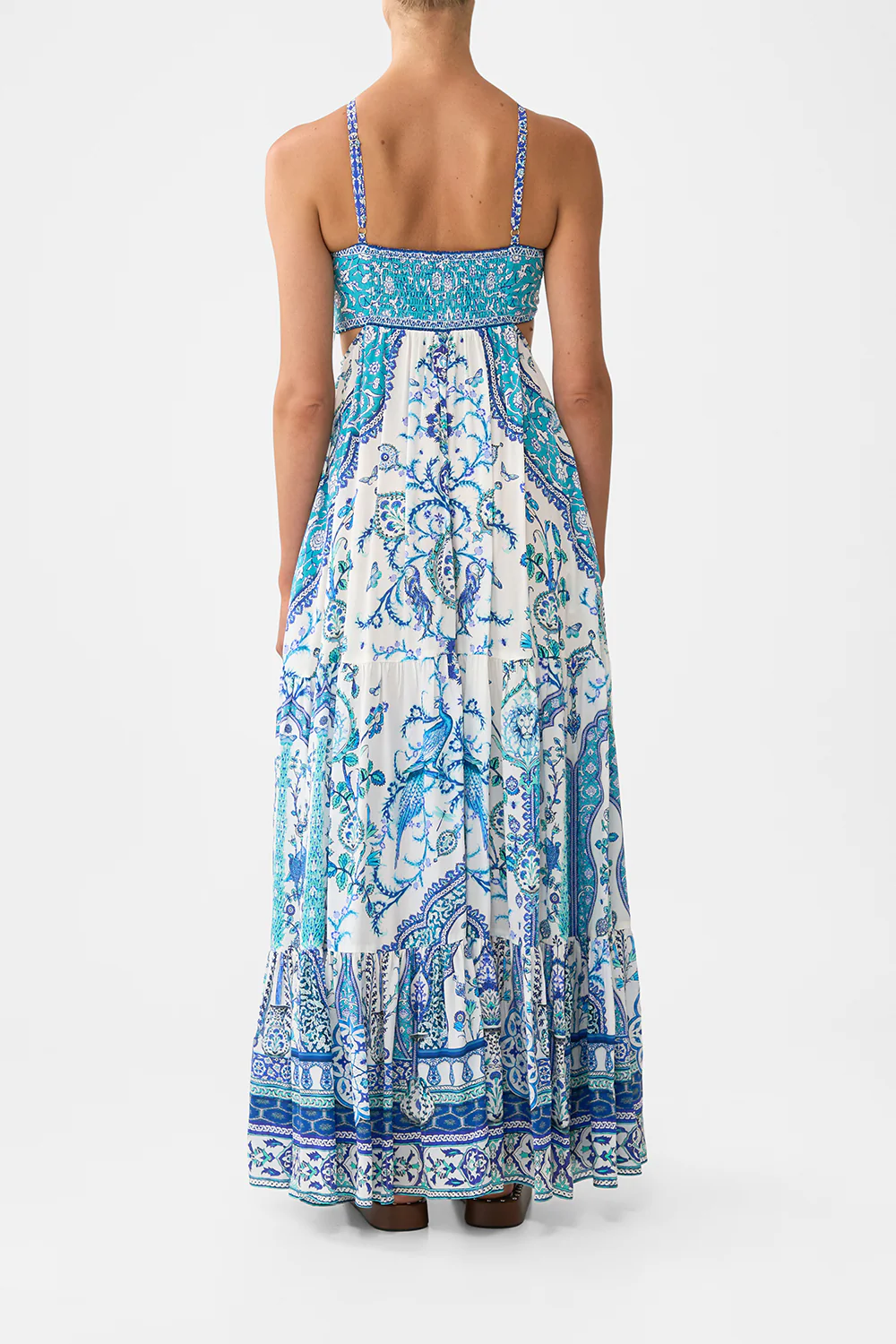 GATHERED CUT OUT DRESS ISNIK LULLABY - Image 2