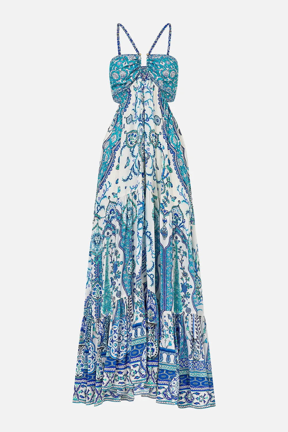 GATHERED CUT OUT DRESS ISNIK LULLABY - Image 3
