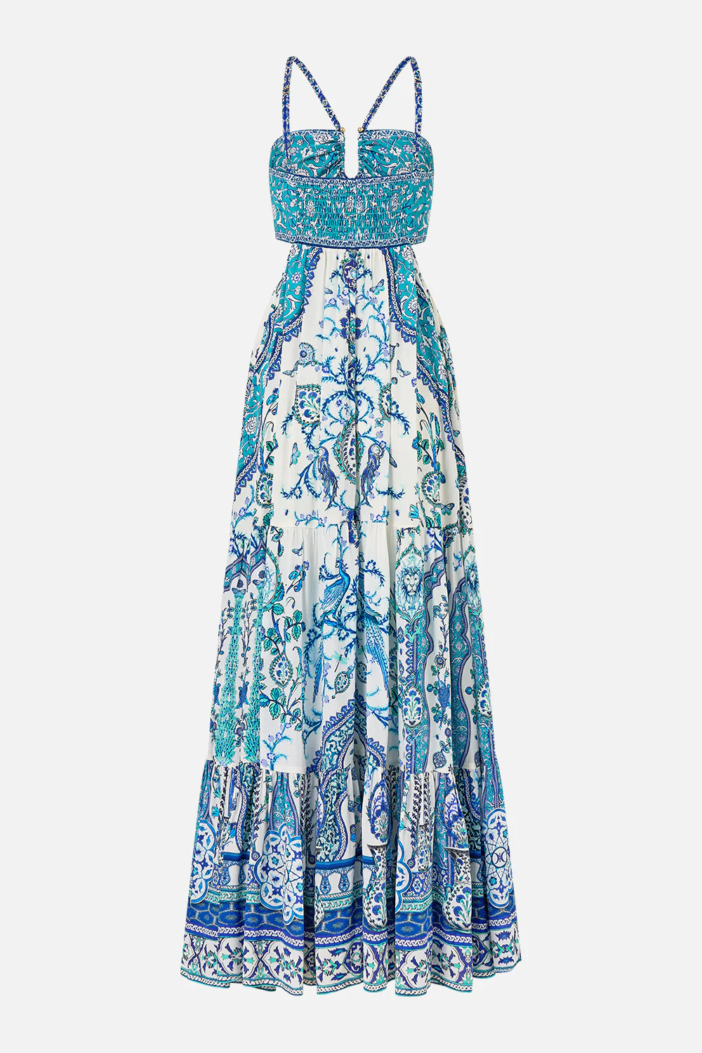 GATHERED CUT OUT DRESS ISNIK LULLABY - Image 7