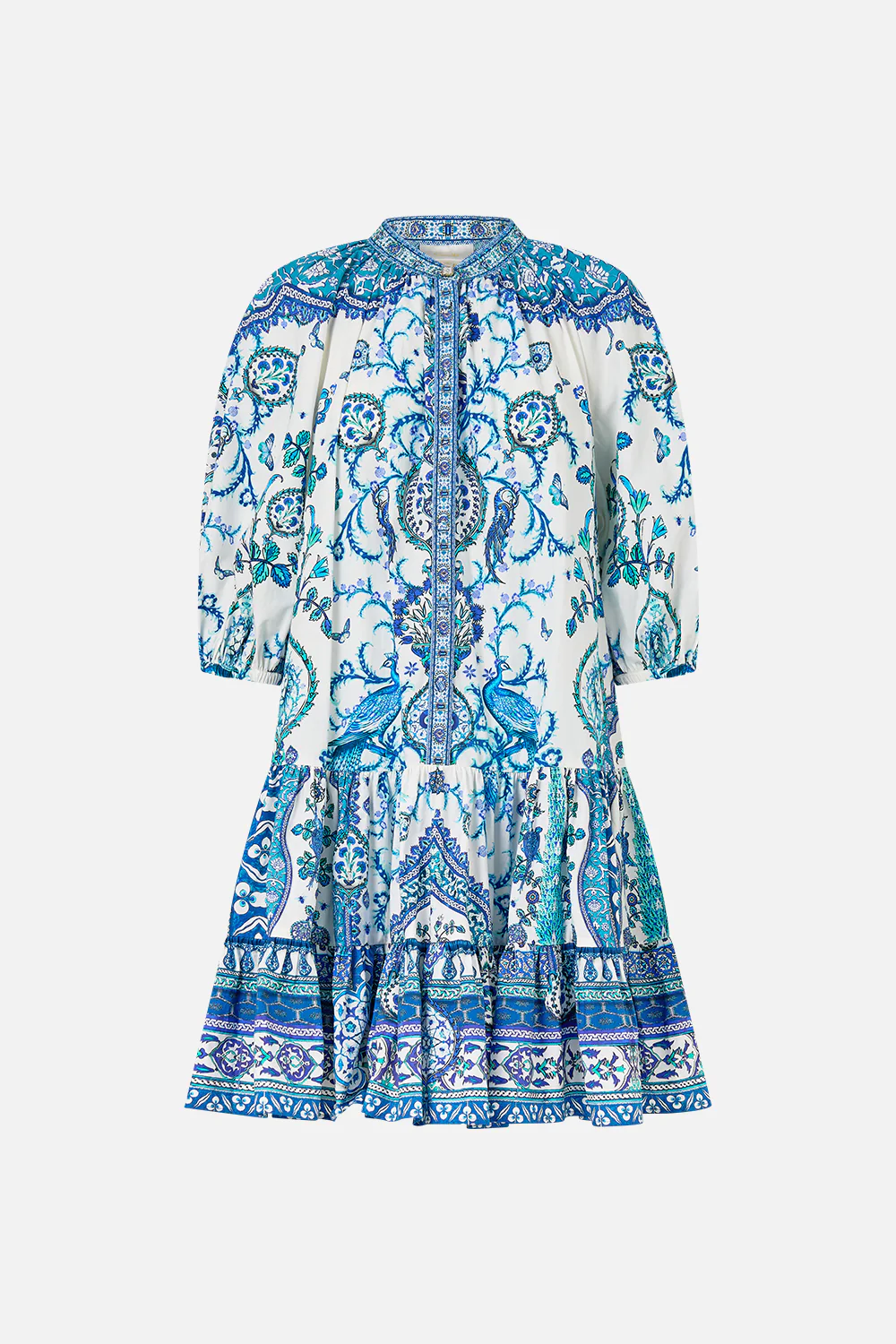 PUFF SLEEVE SHIRT DRESS ISNIK LULLABY - Image 3