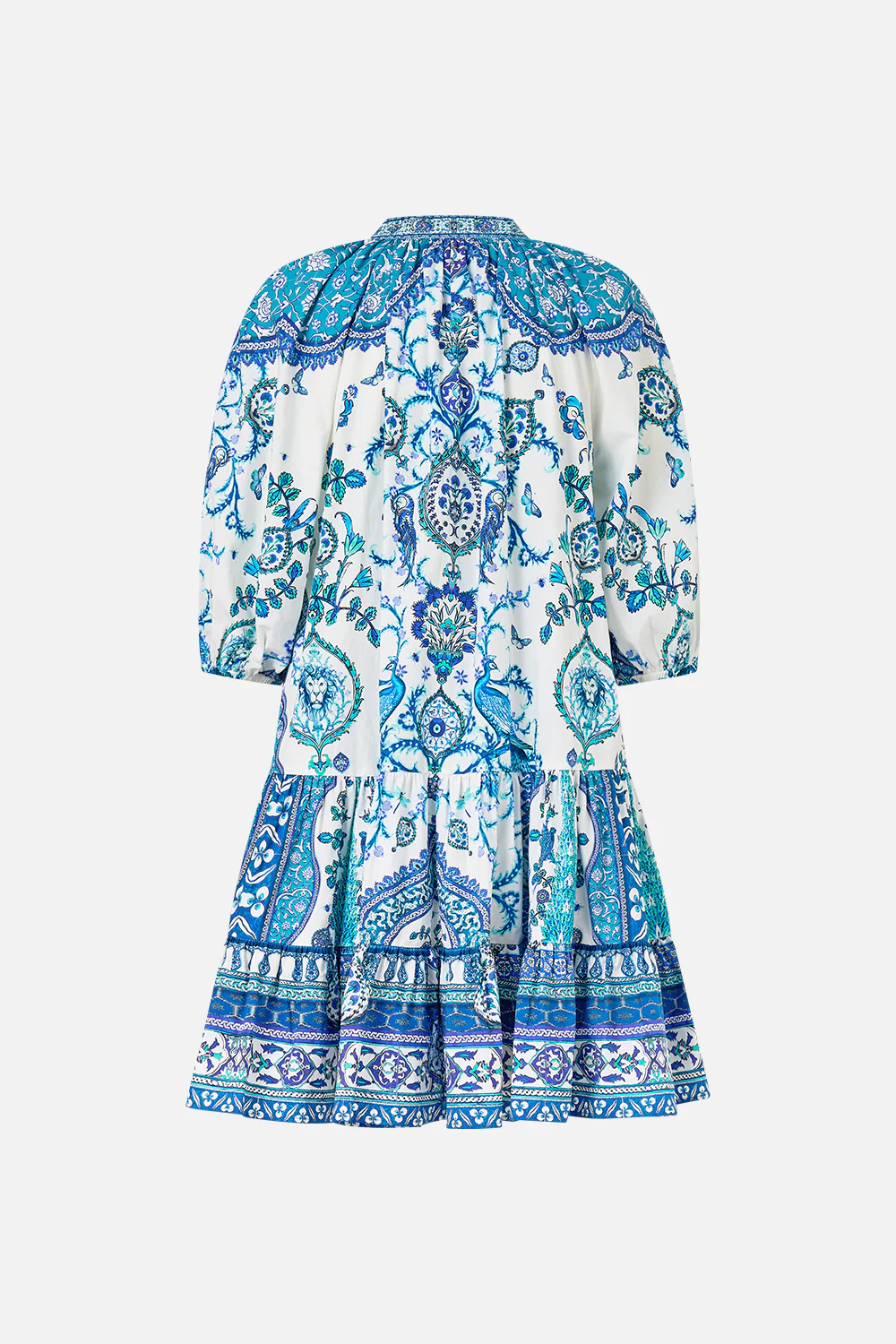 PUFF SLEEVE SHIRT DRESS ISNIK LULLABY - Image 7
