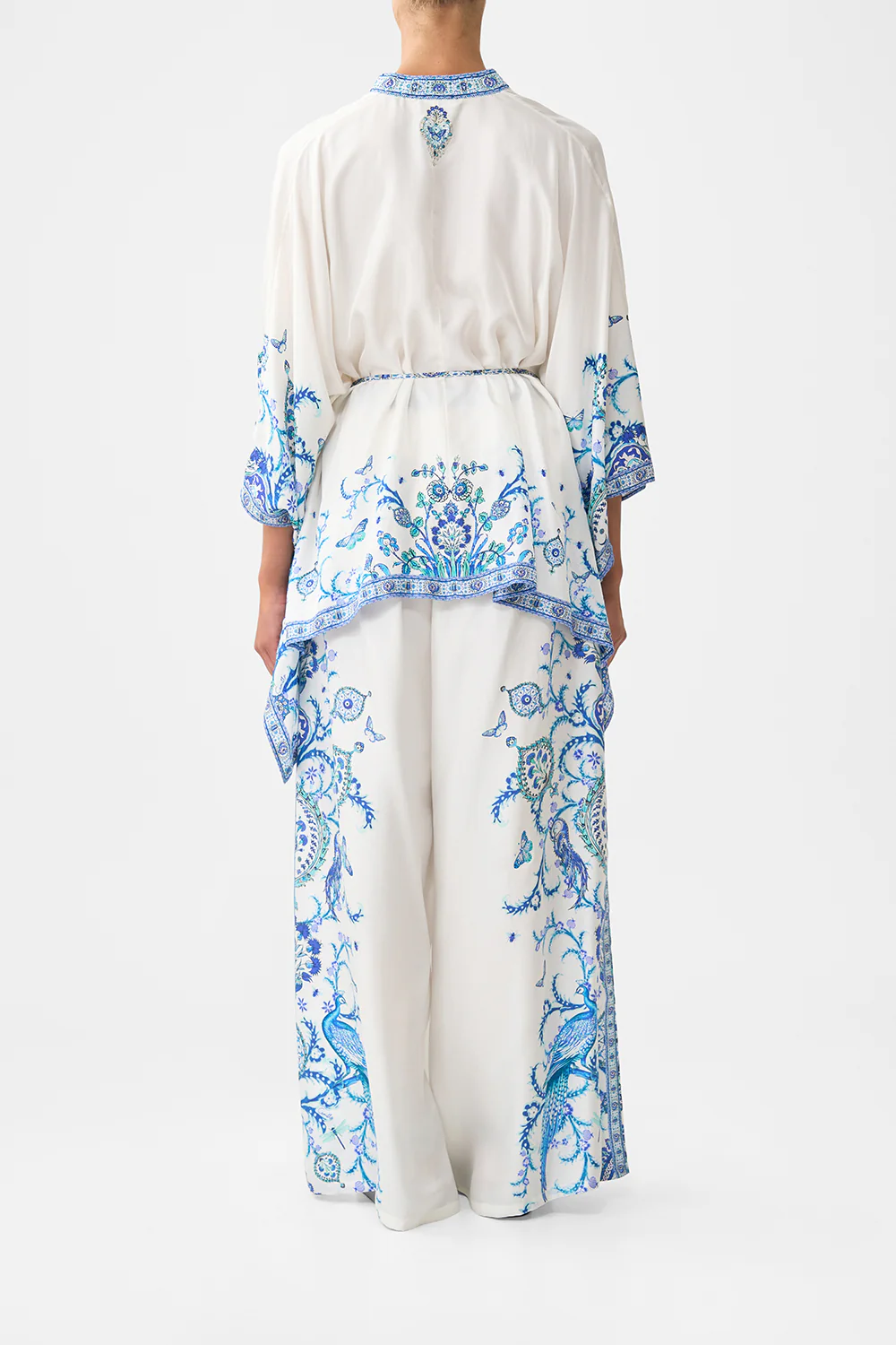 BUTTON THROUGH SCARF BLOUSE ISNIK LULLABY - Image 2