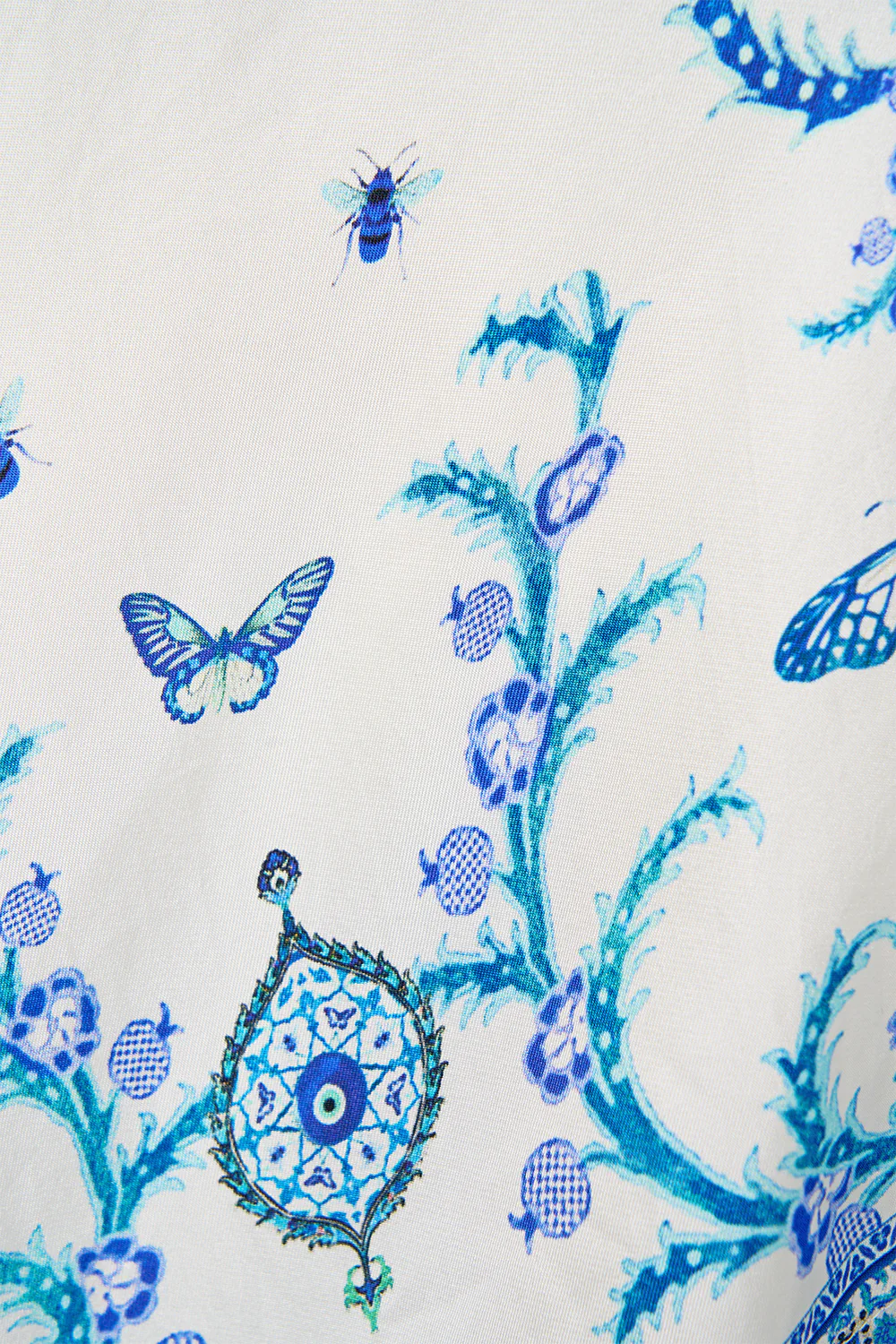BUTTON THROUGH SCARF BLOUSE ISNIK LULLABY - Image 9