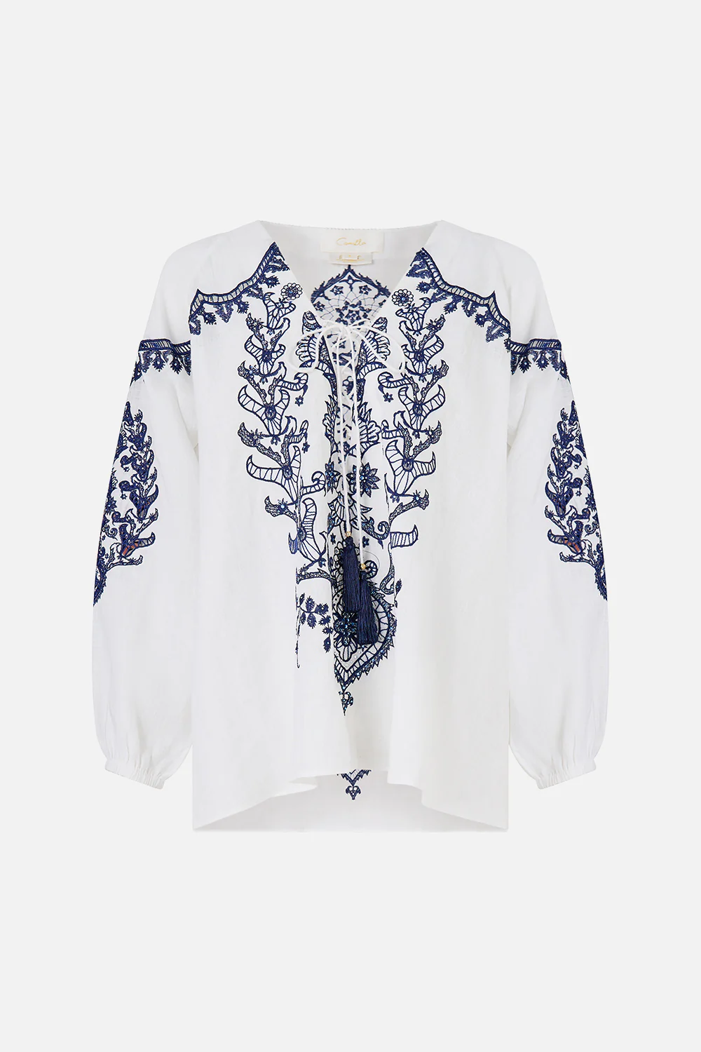 LACE UP BLOUSE ISNIK LULLABY - Image 3