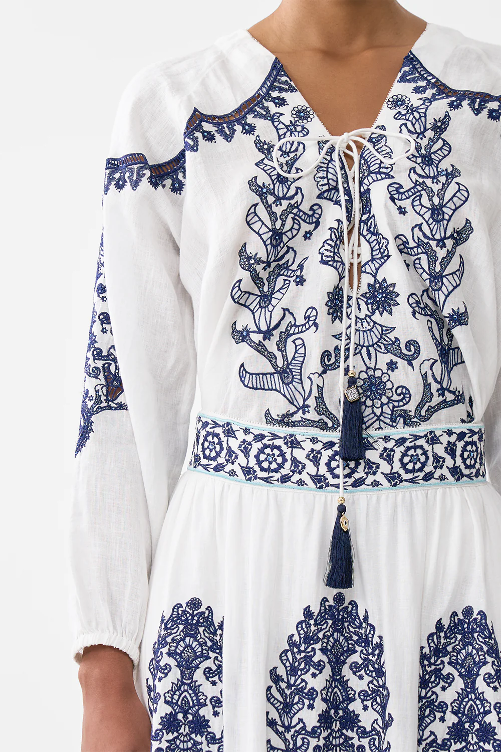 LACE UP BLOUSE ISNIK LULLABY - Image 6