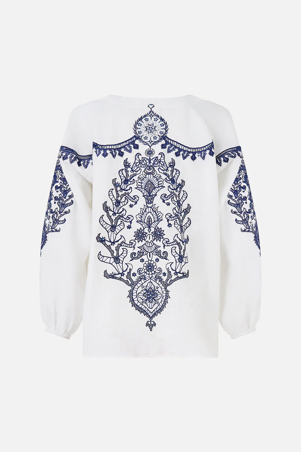 LACE UP BLOUSE ISNIK LULLABY - Image 7