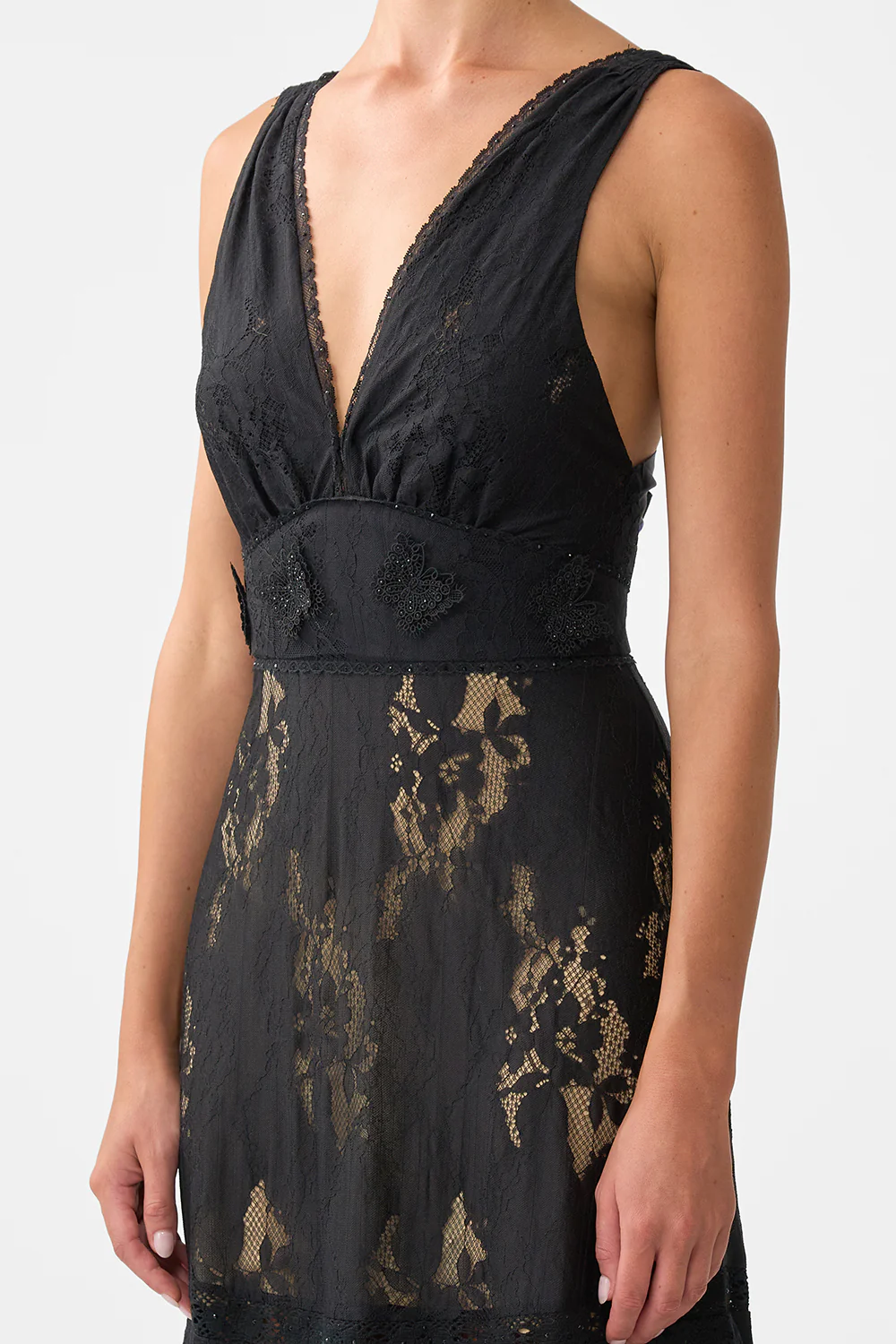 TIERED RUFFLE HEM DRESS OTTOMAN ELEGANCE - Image 5