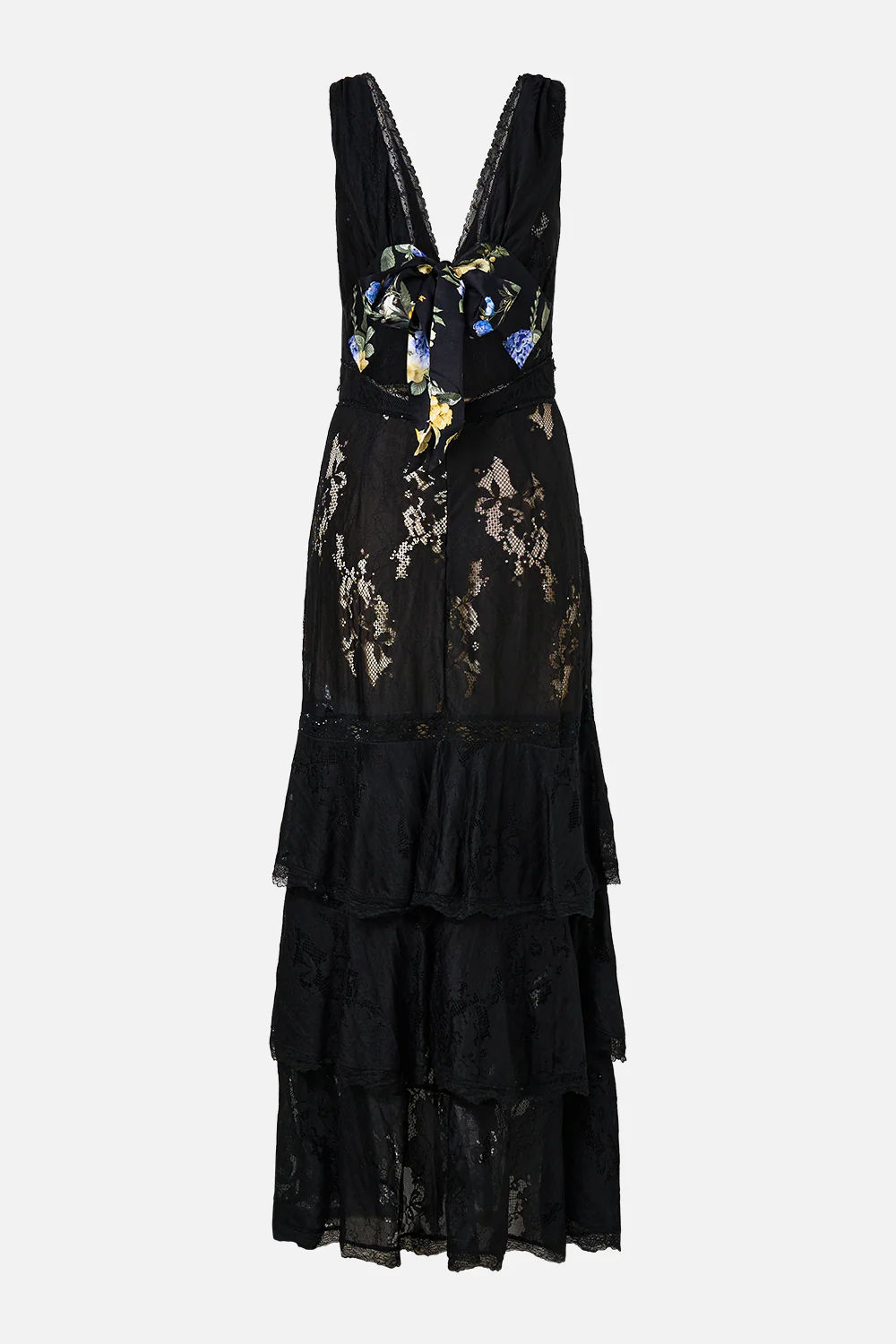 TIERED RUFFLE HEM DRESS OTTOMAN ELEGANCE - Image 7