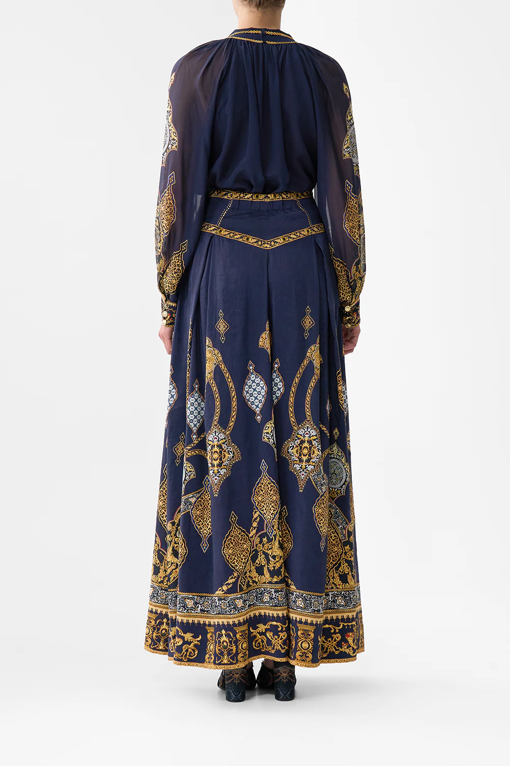 CORSET WAIST MAXI SKIRT THE IMPERIAL GATE - Image 2