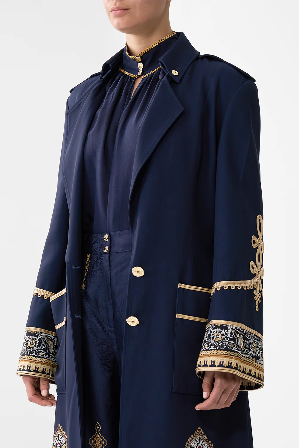 LONG MILITARY COAT THE IMPERIAL GATE - Image 5