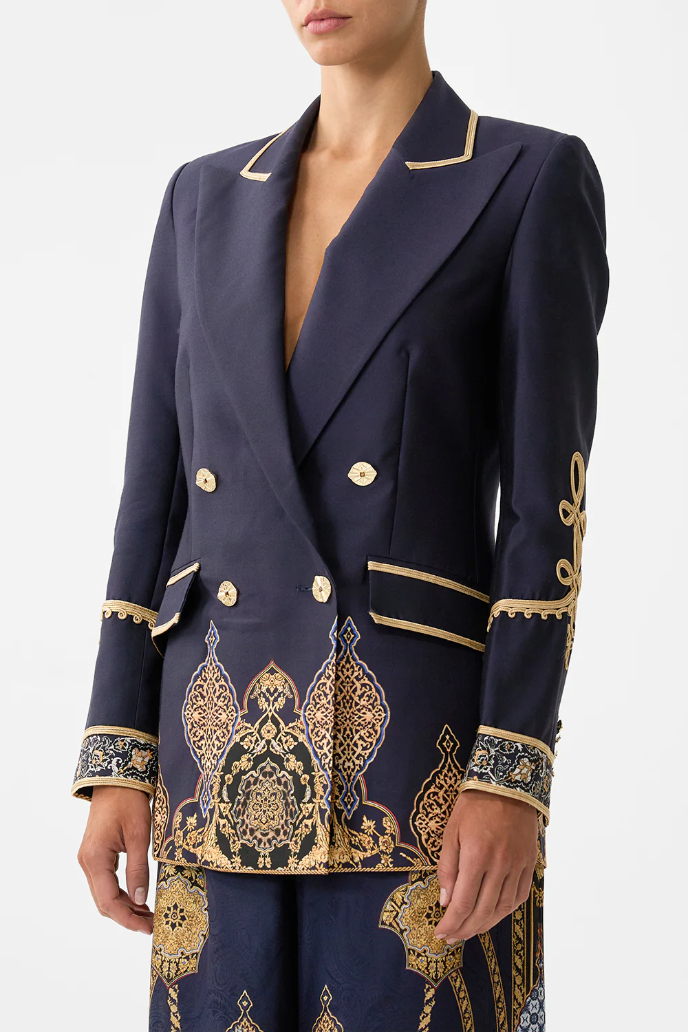 DOUBLE BREASTED SUIT JACKET THE IMPERIAL GATE - Image 5