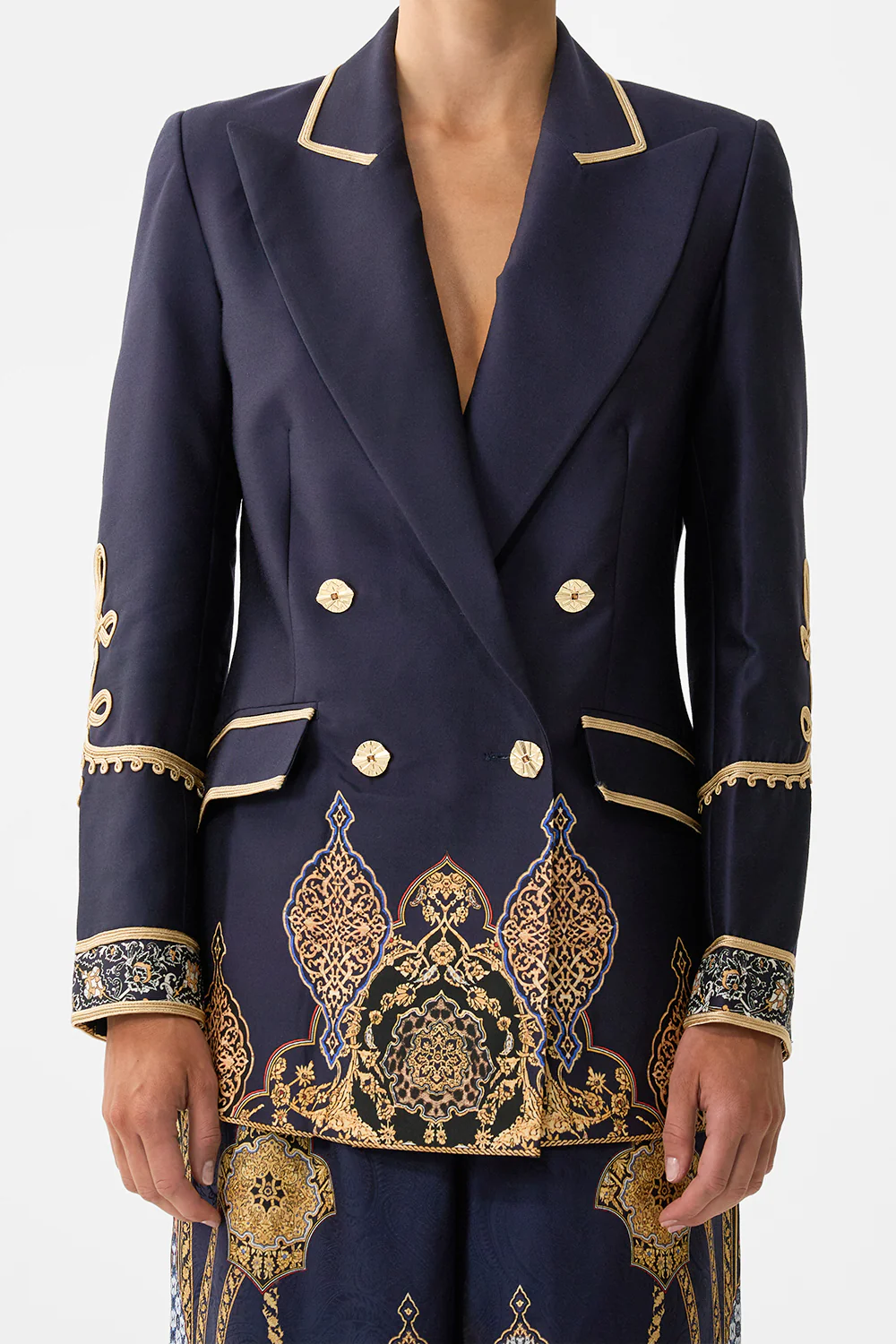 DOUBLE BREASTED SUIT JACKET THE IMPERIAL GATE - Image 6