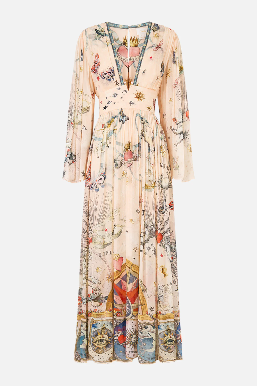 HARDWARE DETAIL LONG SLEEVE DRESS HOUSE OF HOROSCOPES - Image 3