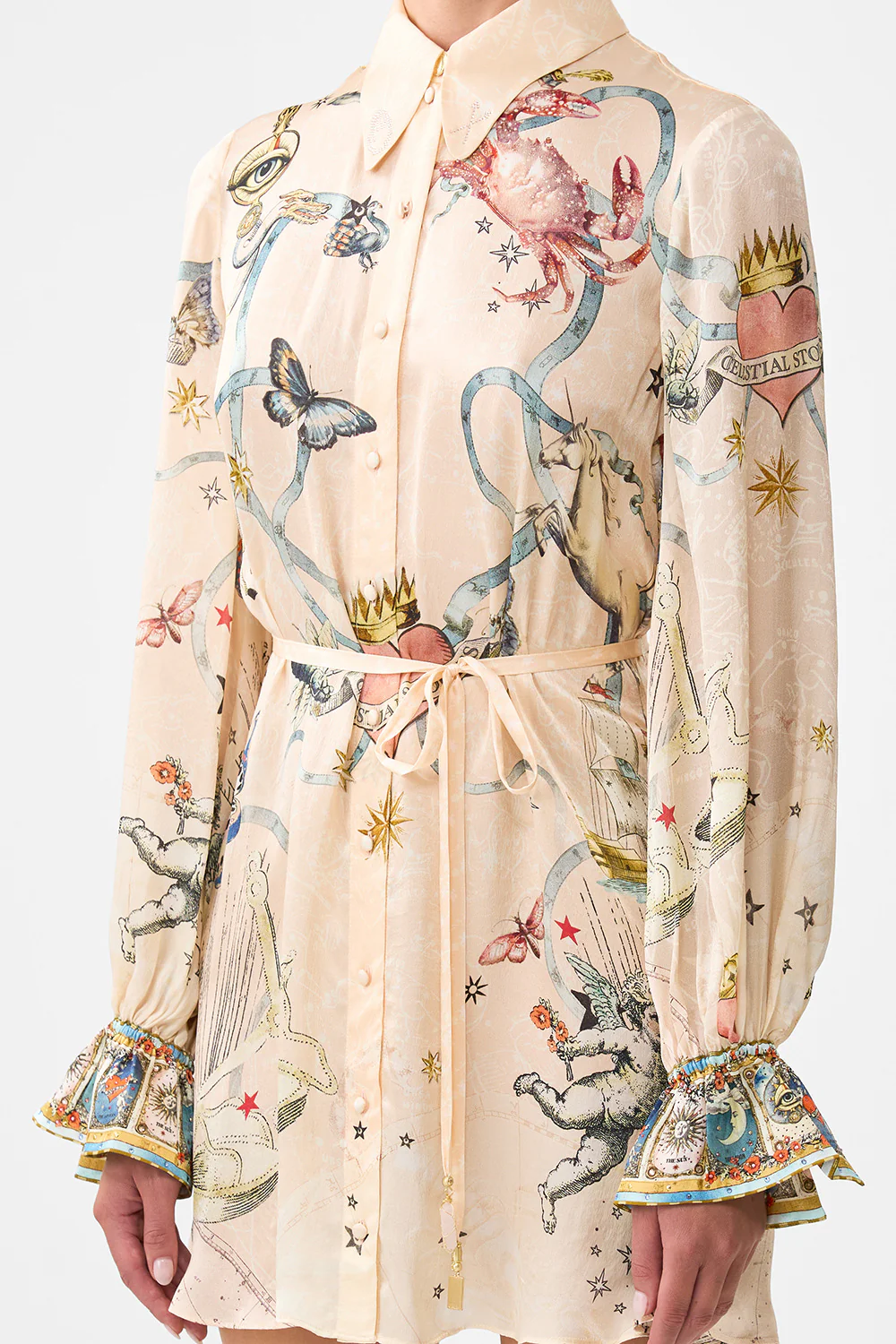 SHIFT SHIRT DRESS HOUSE OF HOROSCOPES - Image 5