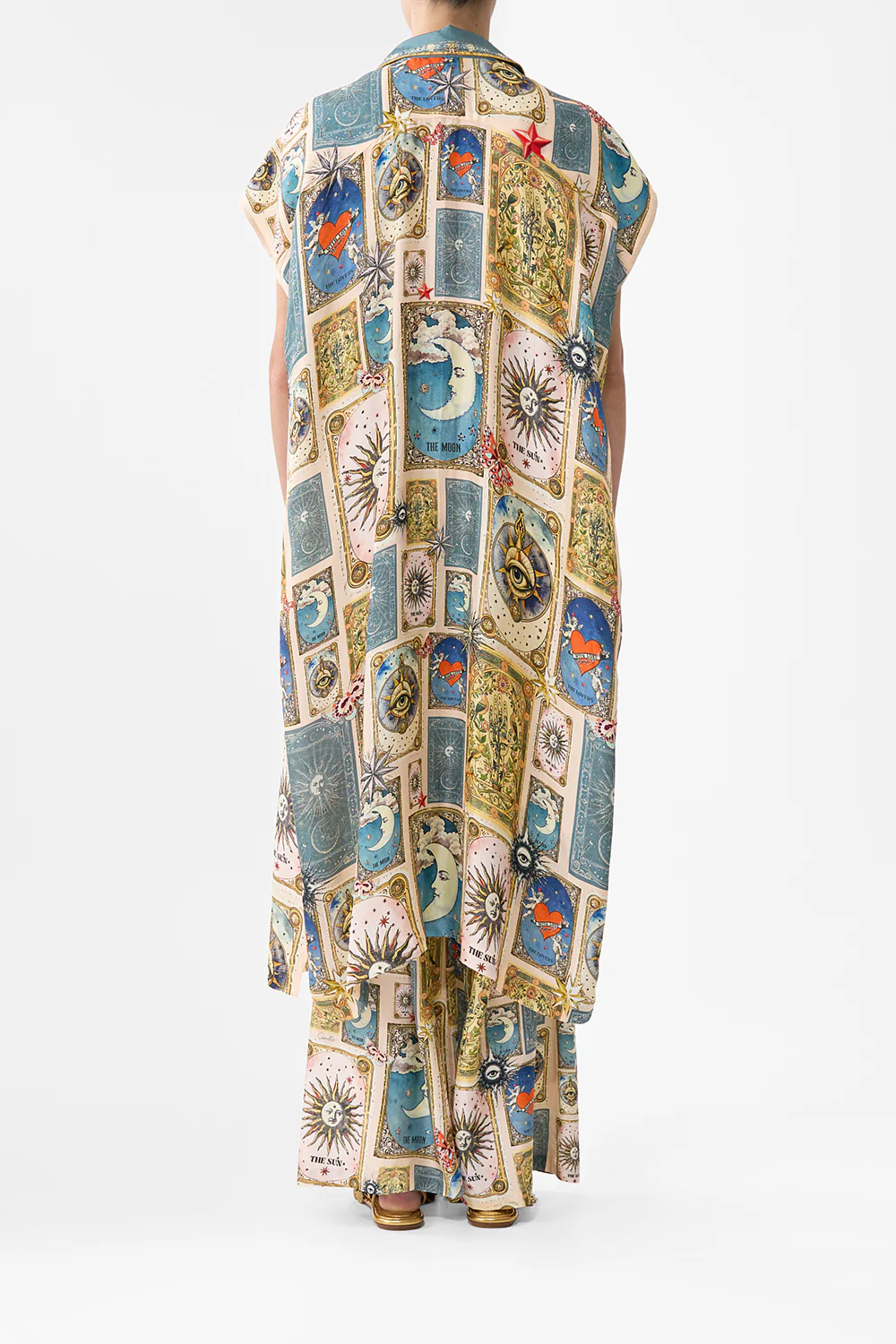 SLEEVELESS SHIRTDRESS MY LUCKY STARS - Image 2