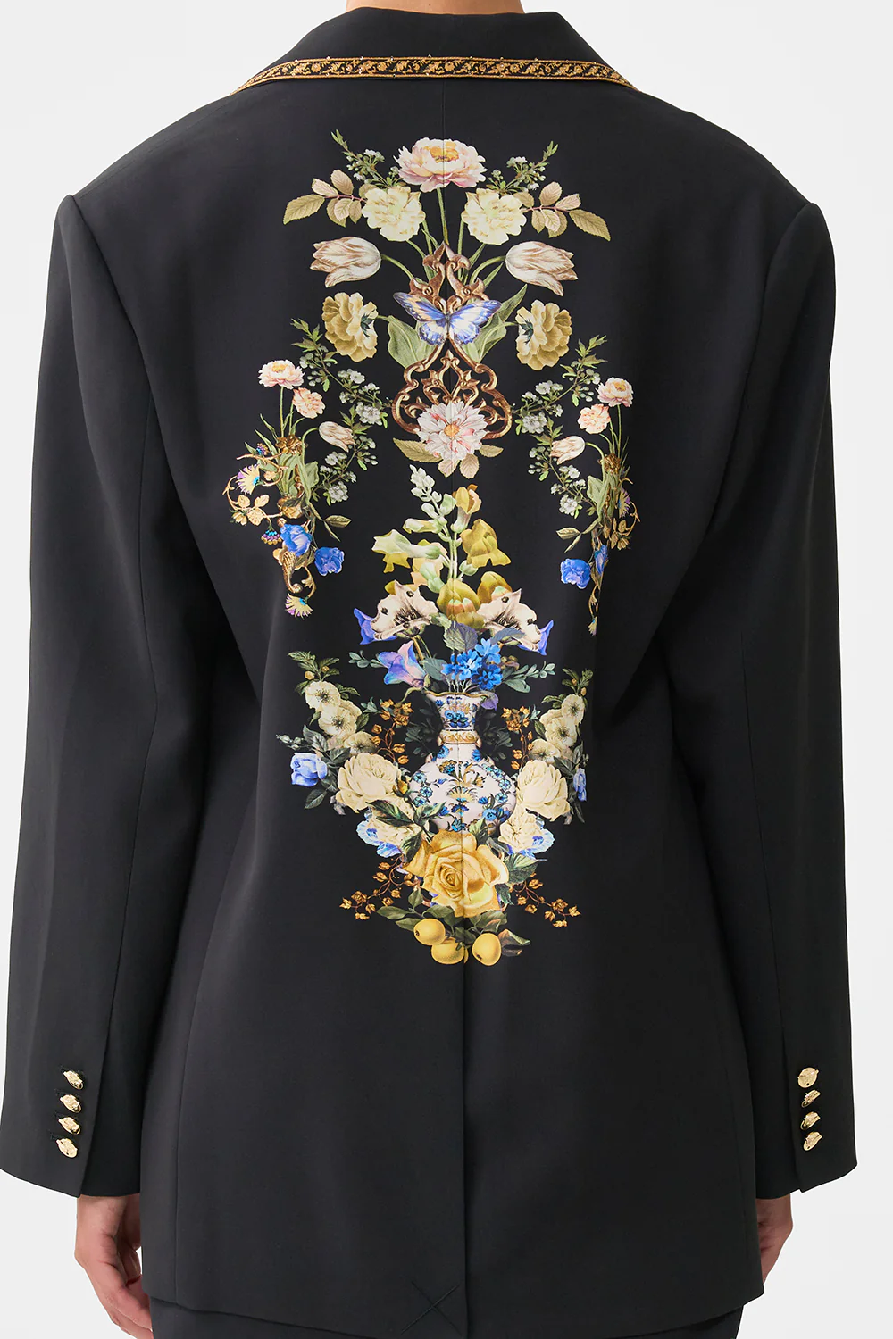 BOYFRIEND JACKET WITH BOW DETAIL OTTOMAN ELEGANCE - Image 7