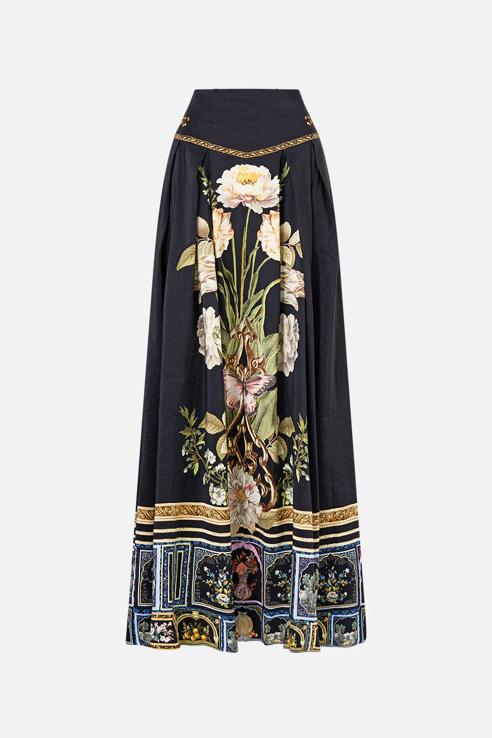 CORSET WAIST MAXI SKIRT OTTOMAN ELEGANCE - Image 3