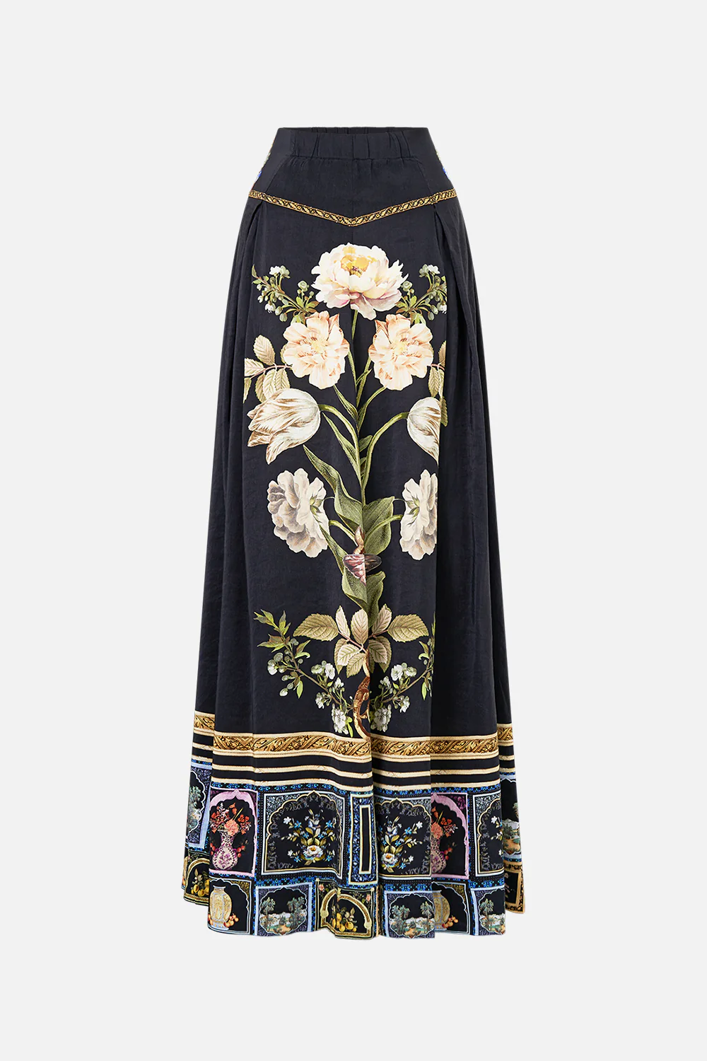 CORSET WAIST MAXI SKIRT OTTOMAN ELEGANCE - Image 6