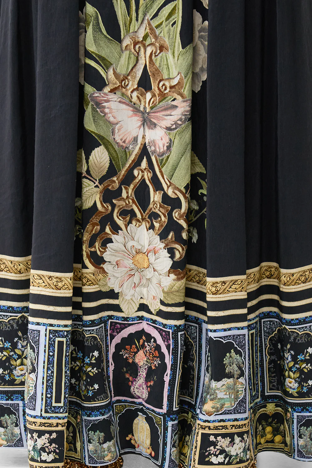 CORSET WAIST MAXI SKIRT OTTOMAN ELEGANCE - Image 7