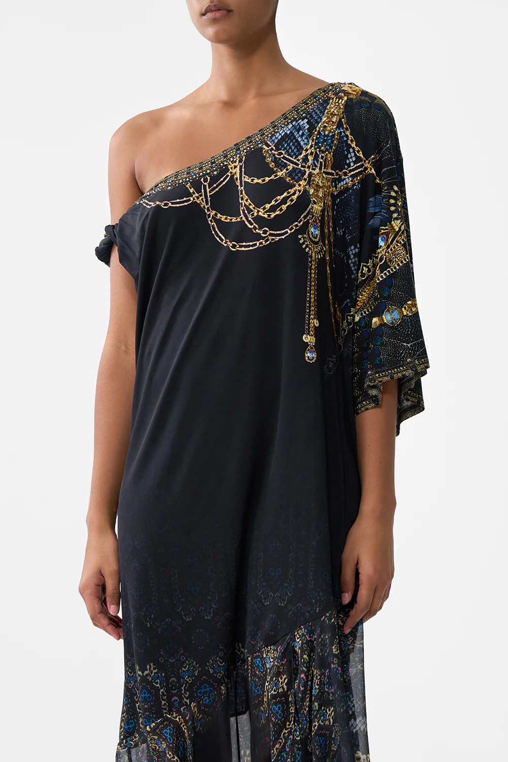 TWISTED ONE SHOULDER DRESS SONG OF THE SOLSTICE - Image 5