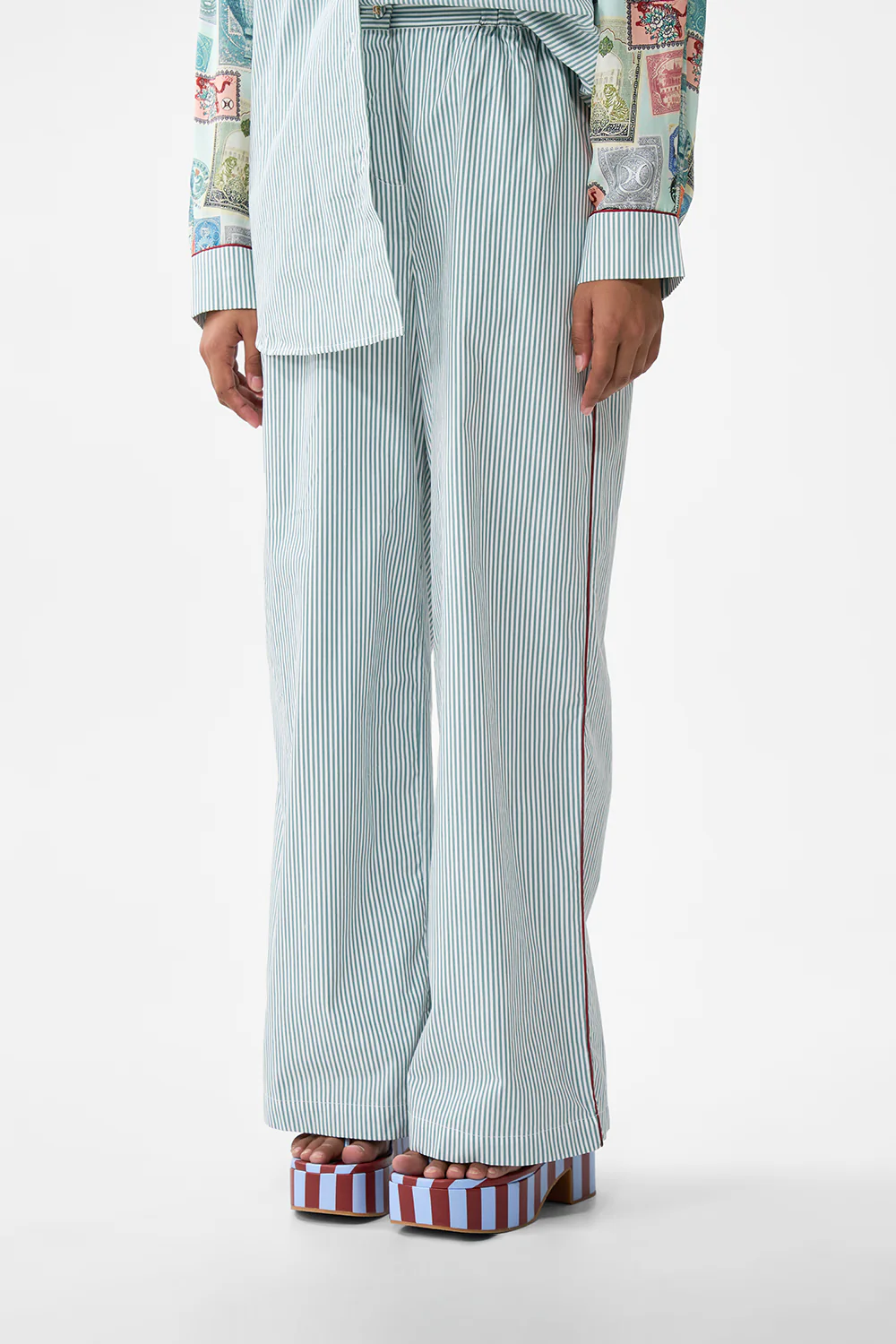 BUTTON FRONT LOUNGE PANT WITH LOVE FROM TÜRKIYE - Image 5