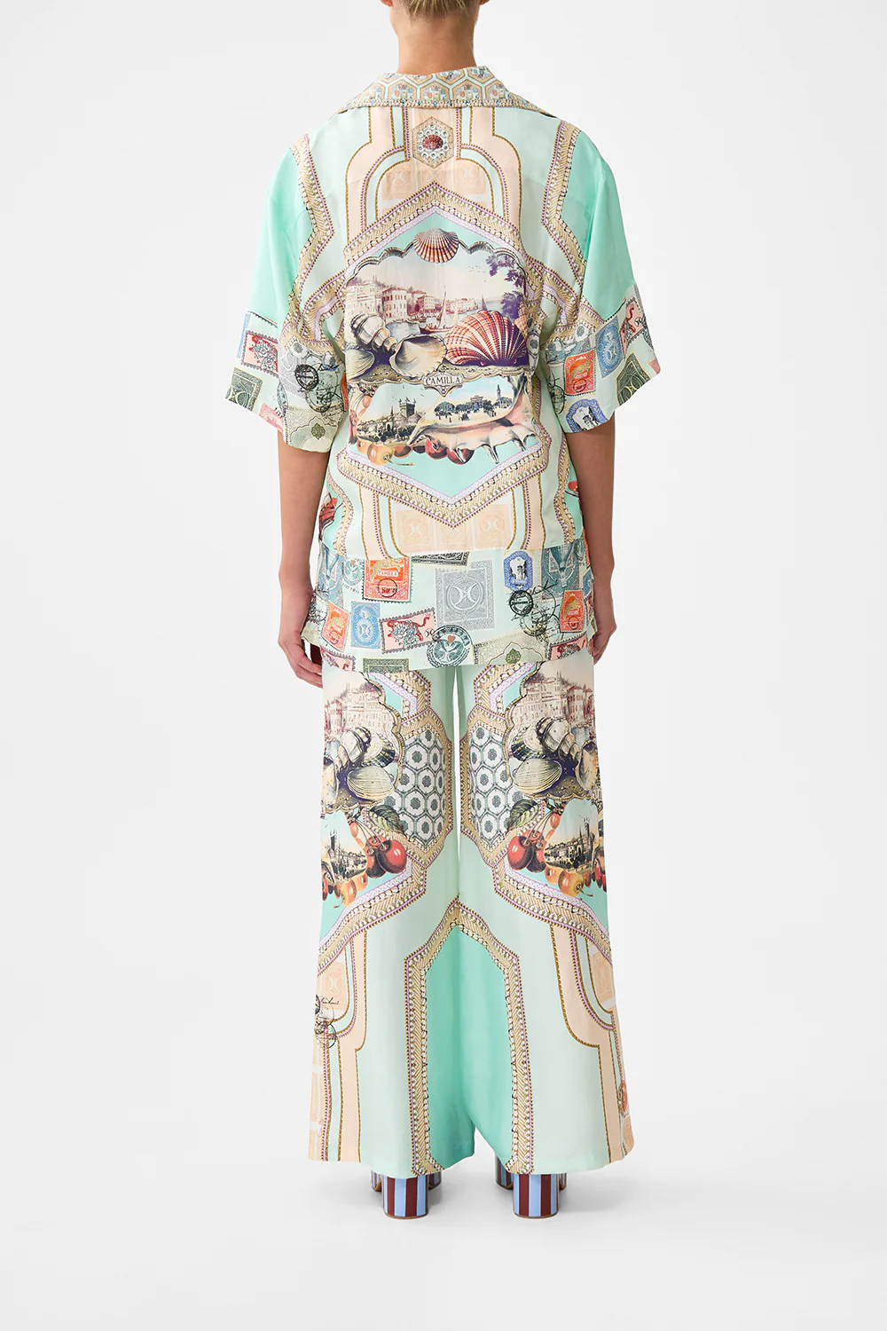 OVERSIZED SHIRT WITH POCKET WITH LOVE FROM TÜRKIYE - Image 2