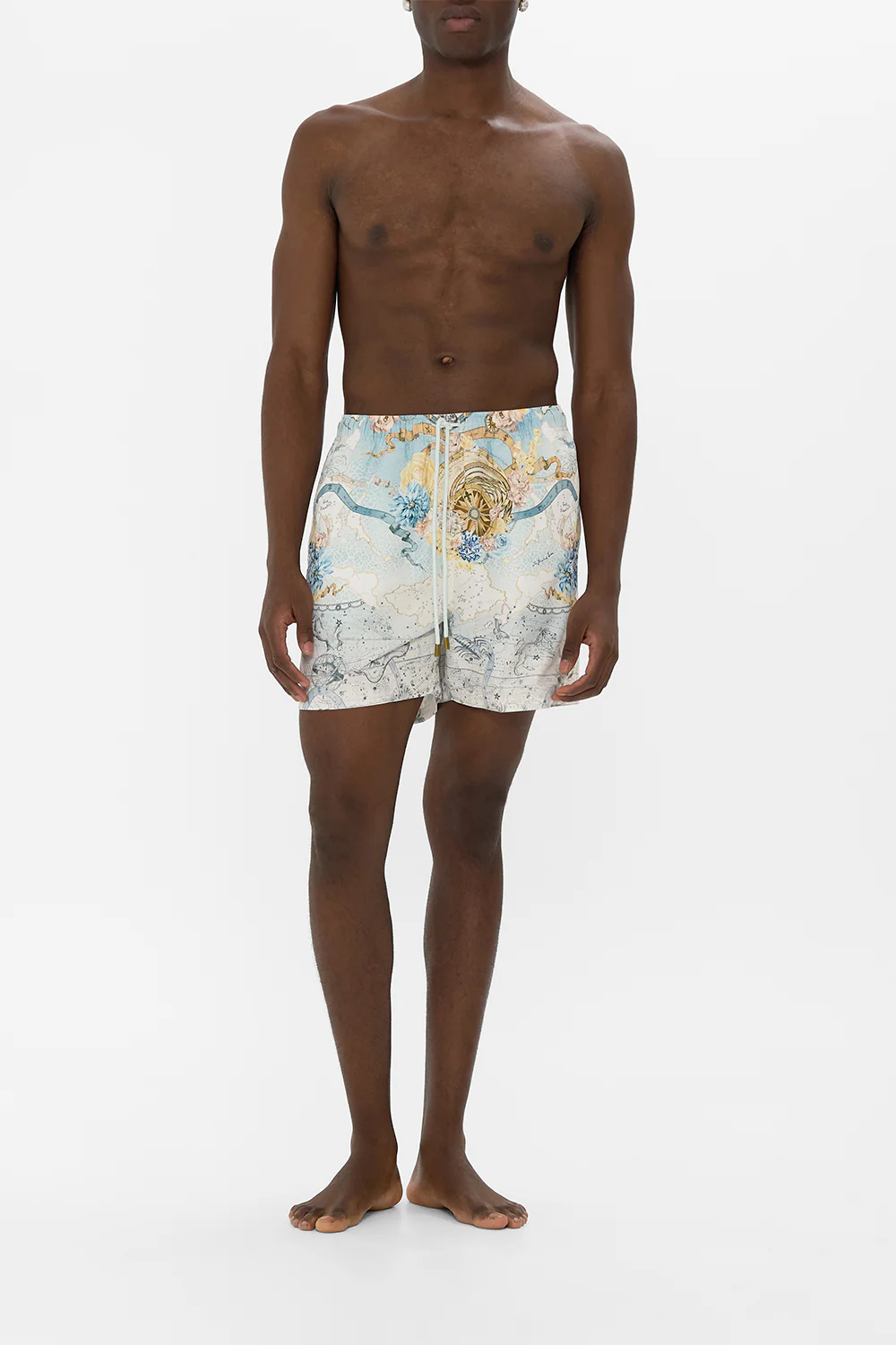 MID LENGTH BOARDSHORT WITH ELASTIC WAIST MY LUCKY STARS