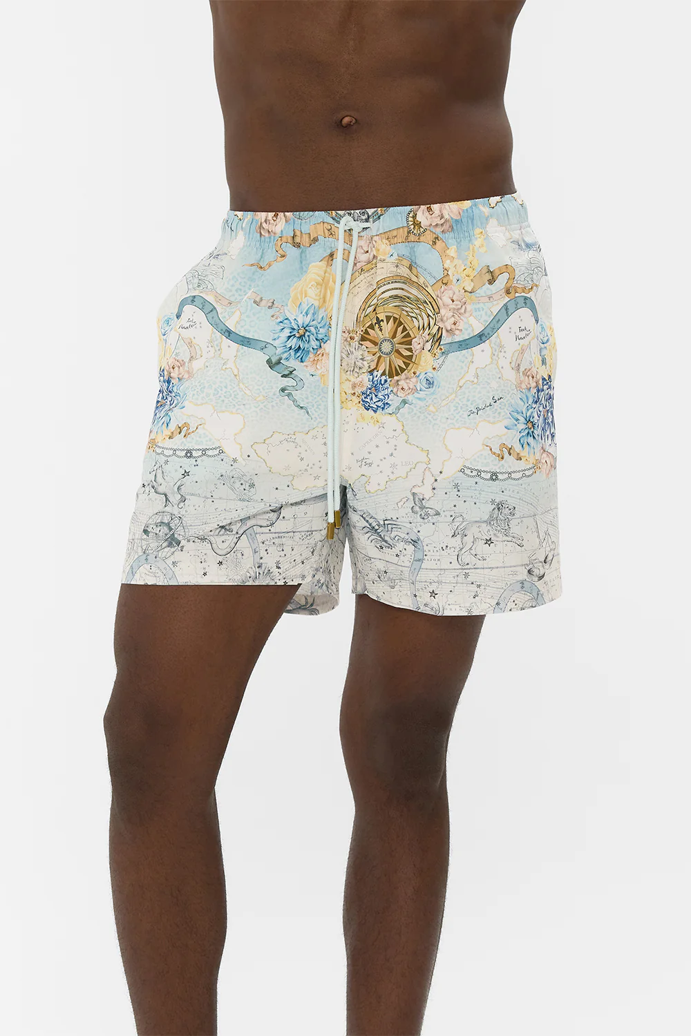 MID LENGTH BOARDSHORT WITH ELASTIC WAIST MY LUCKY STARS - Image 5