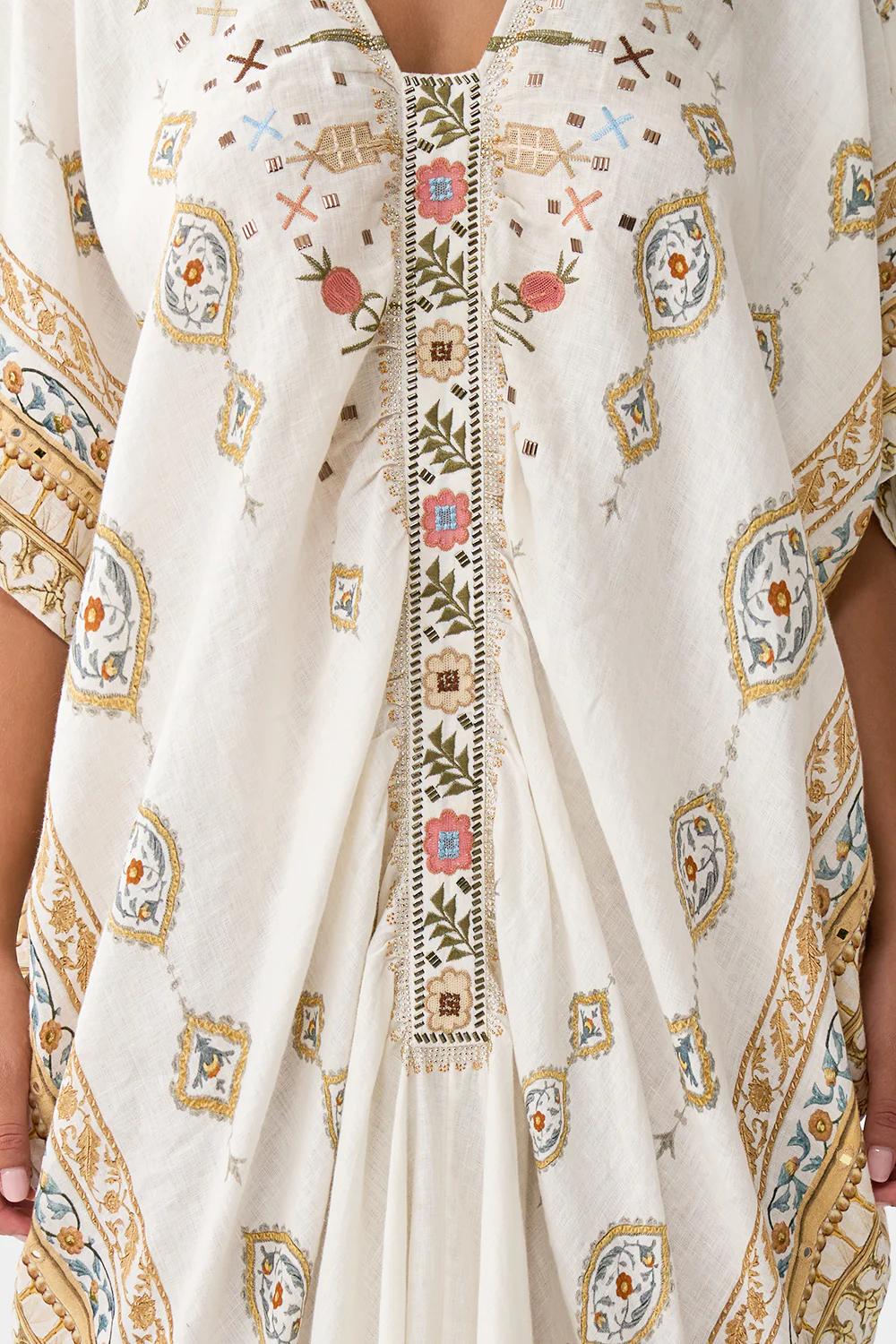 KAFTAN WITH FRONT TAB DETAIL OTTOMAN DYNASTY - Image 6
