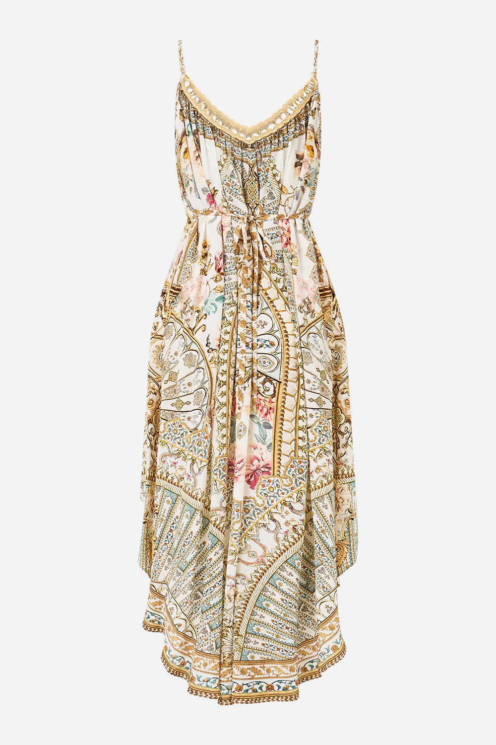 STRAPPY HIGH LOW DRESS WITH POCKETS OTTOMAN DYNASTY - Image 7