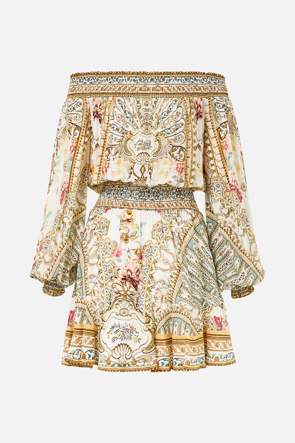 OFF SHOULDER SHORT DRESS OTTOMAN DYNASTY - Image 6