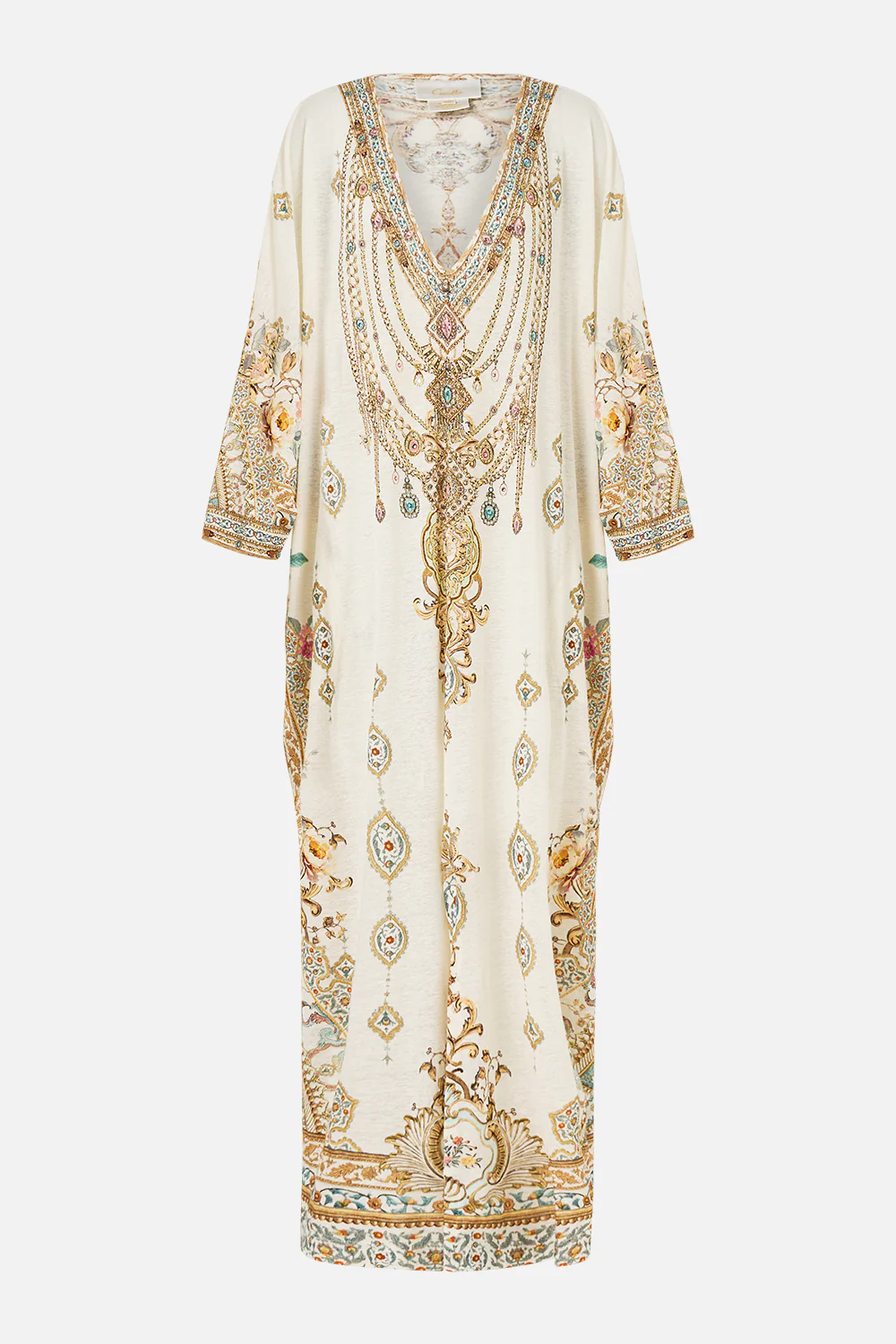 V NECK BATWING KAFTAN OTTOMAN DYNASTY - Image 3