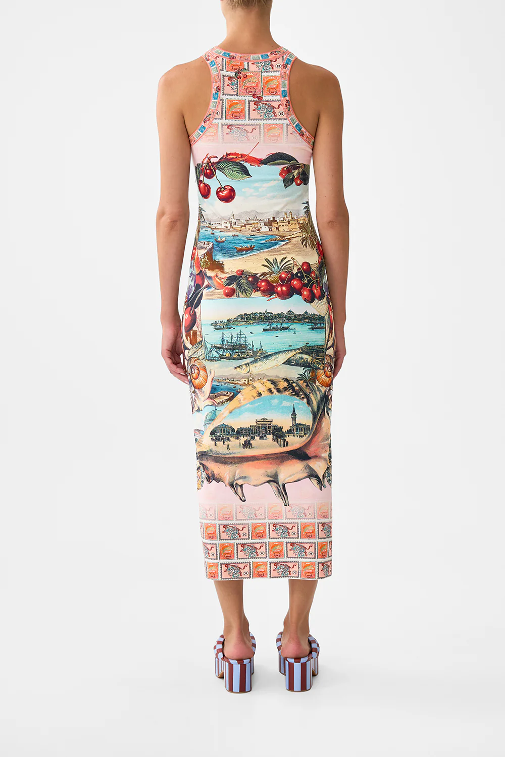 JERSEY TANK DRESS NOTES FROM THE ROAD - Image 2