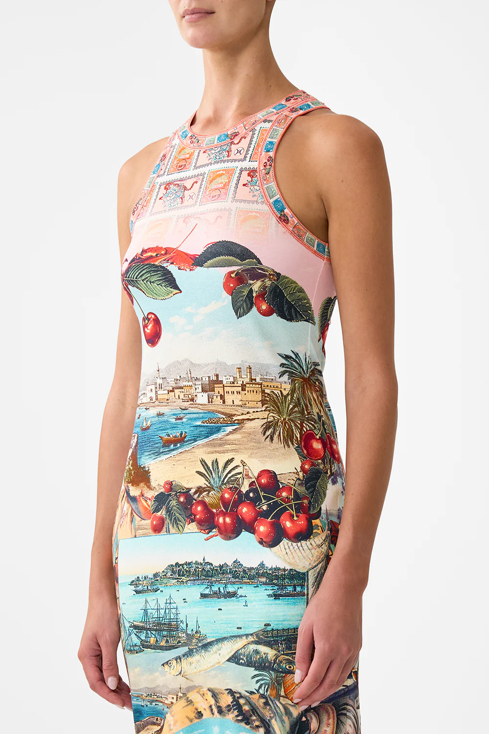 JERSEY TANK DRESS NOTES FROM THE ROAD - Image 5