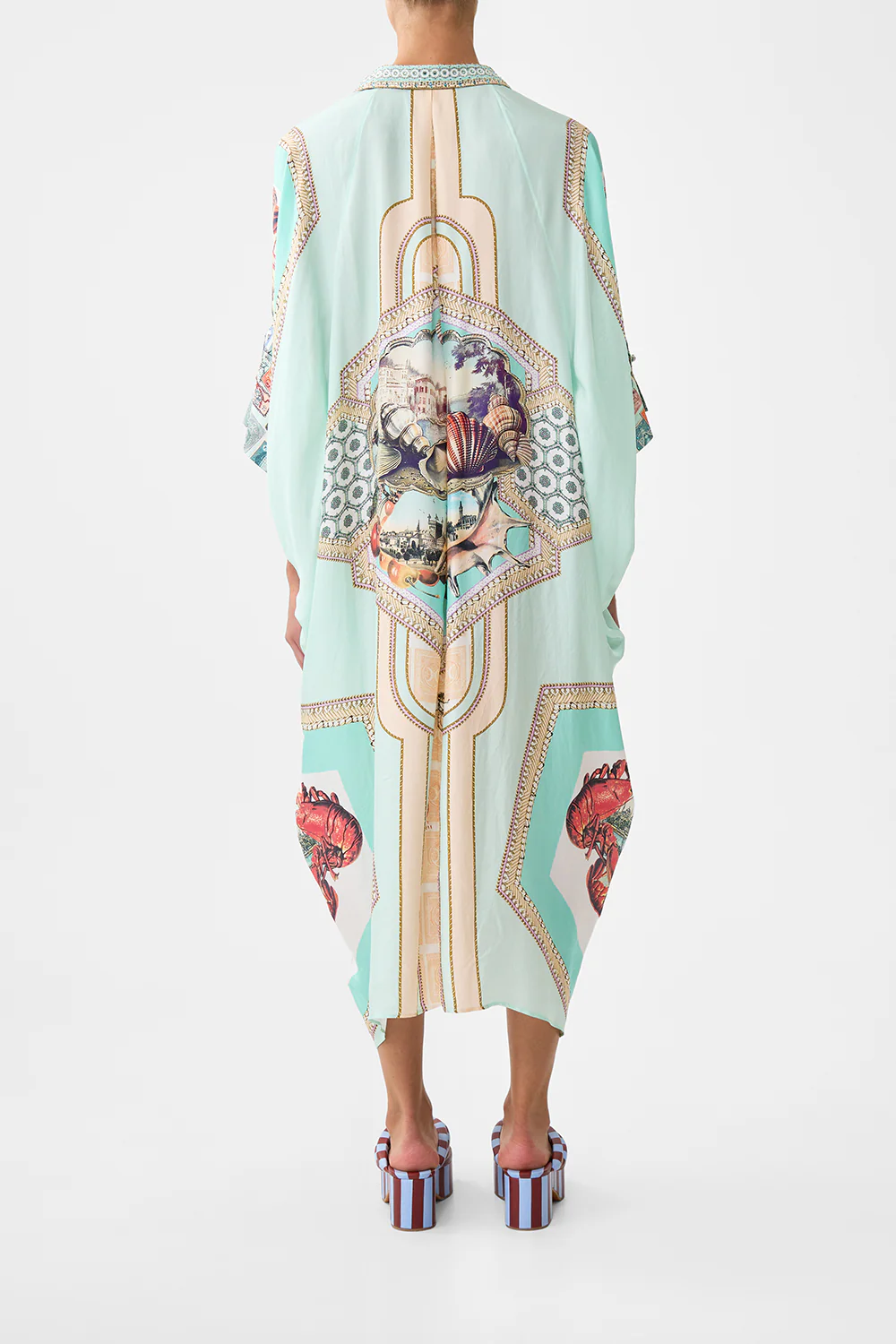 BATWING KAFTAN WITH LOVE FROM TÜRKIYE - Image 2