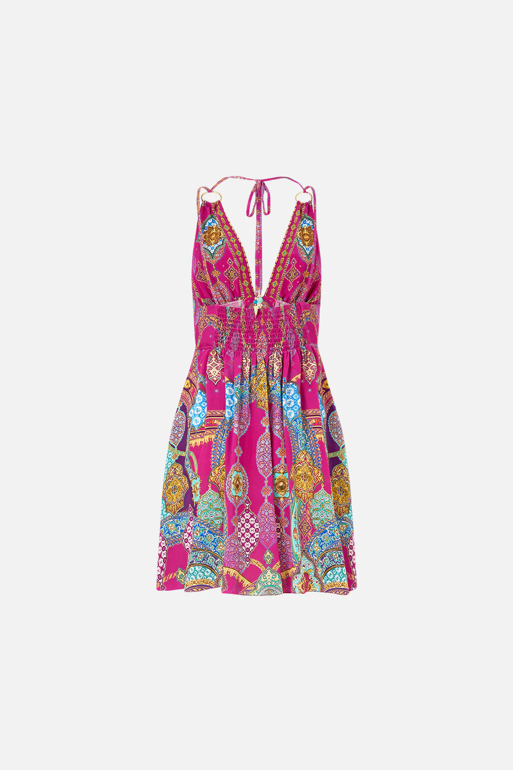SHORT FLARED DRESS WITH HARDWARE CONCUBINES, SULTANS & COURTIERS - Image 7