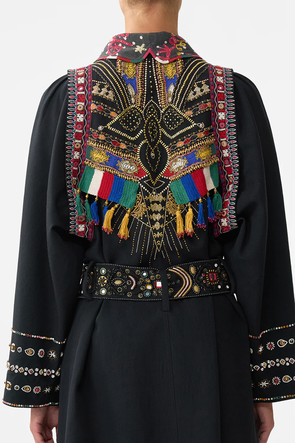 COAT WITH VEST DETAIL PATCHWORK ALCHEMY - Image 6