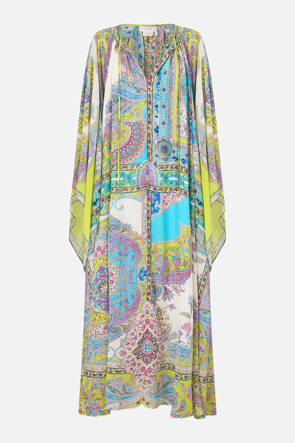 LONG DRESS WITH HANDKERCHIEF SLEEVE MAGIC CARPET RIDE - Image 3