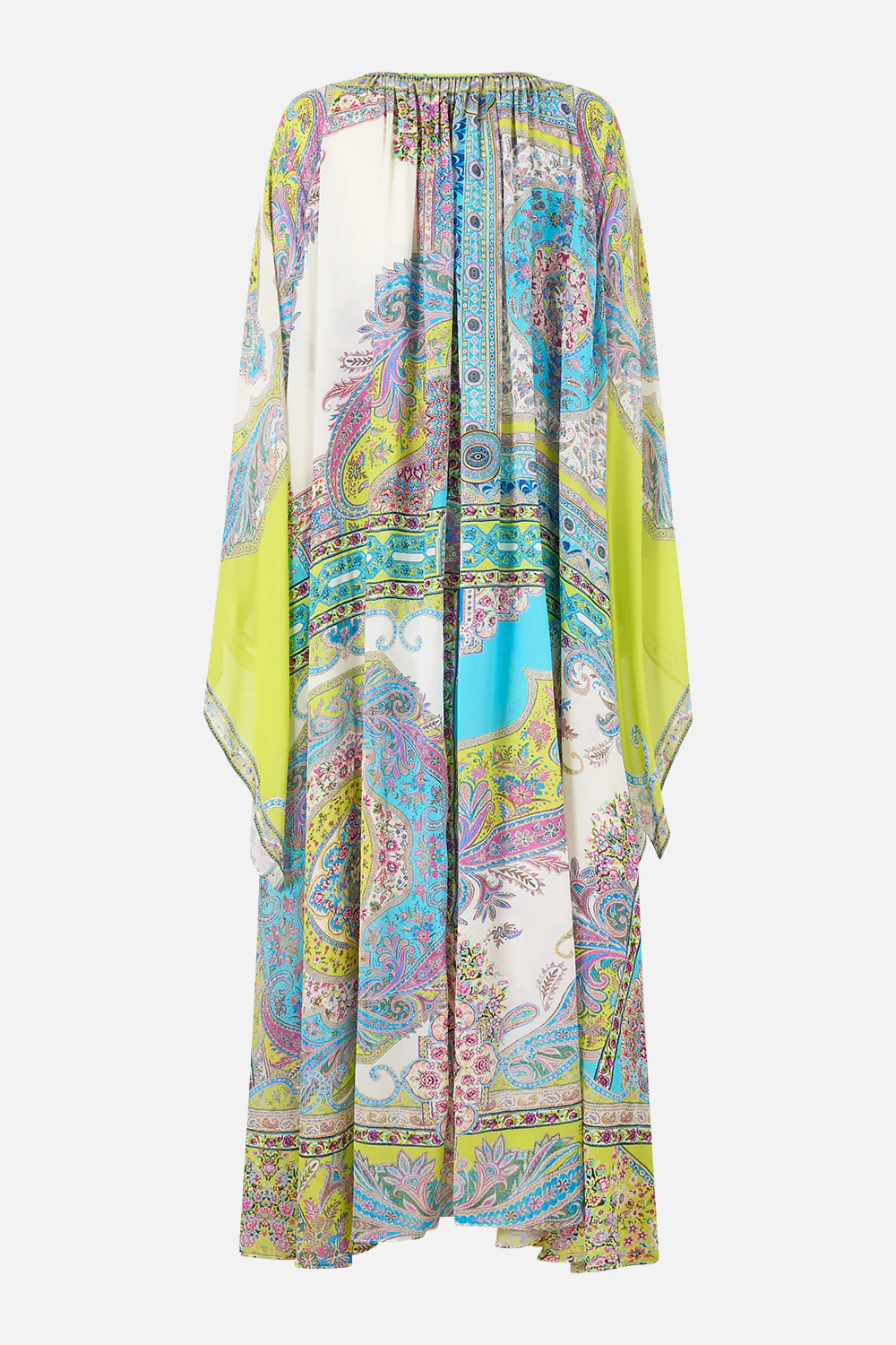 LONG DRESS WITH HANDKERCHIEF SLEEVE MAGIC CARPET RIDE - Image 7