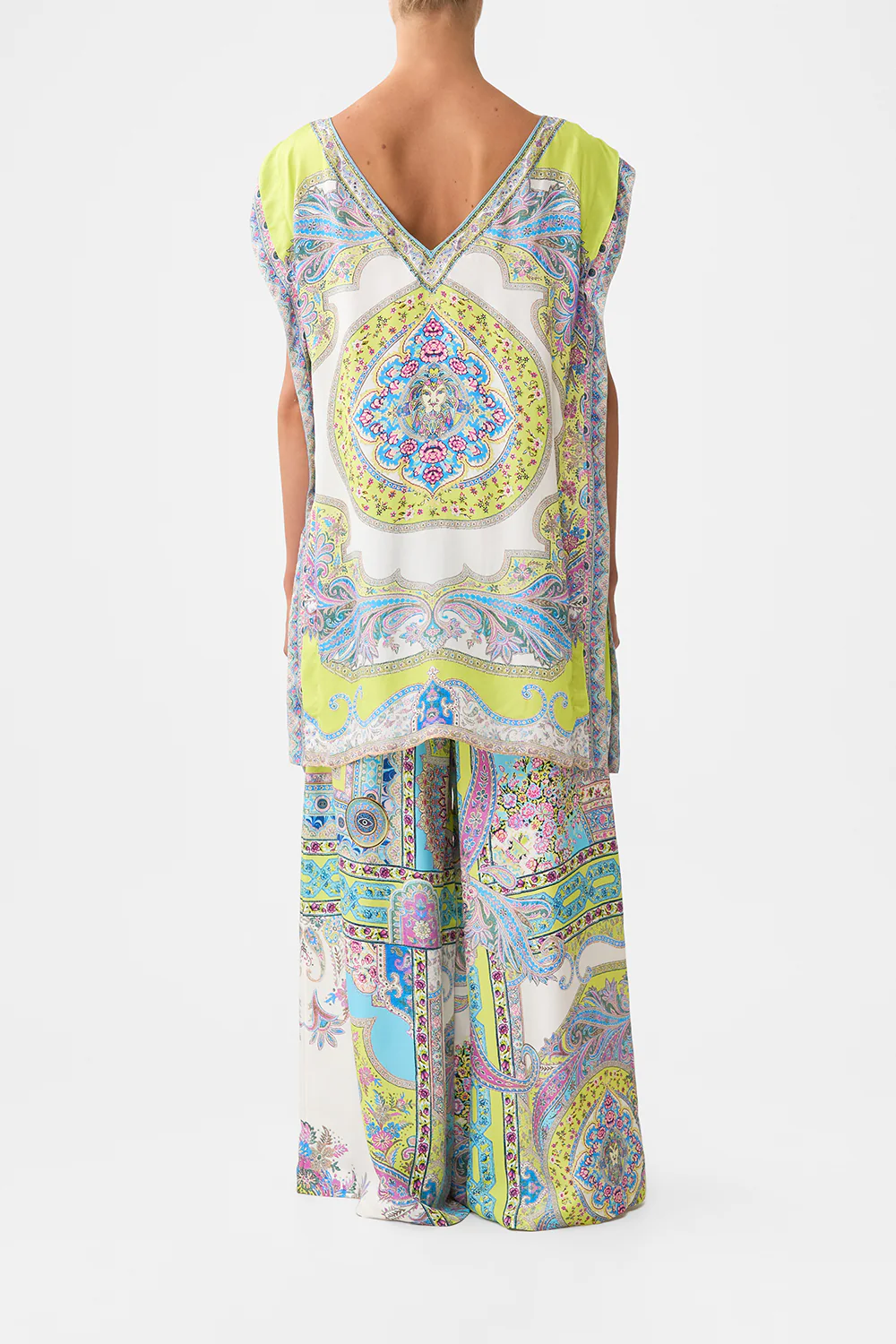 GUSSET TUNIC SHORT KAFTAN MAGIC CARPET RIDE - Image 2