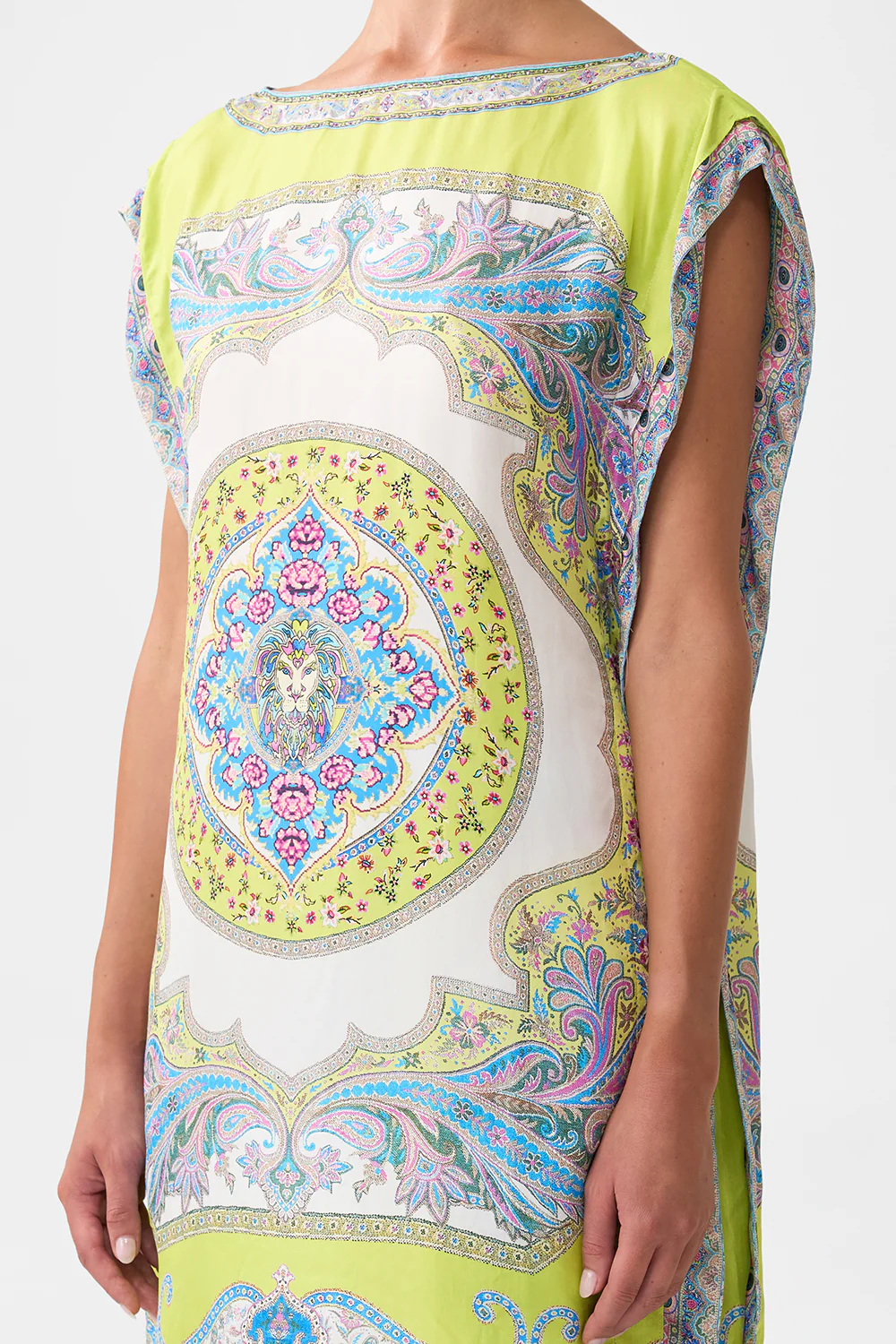 GUSSET TUNIC SHORT KAFTAN MAGIC CARPET RIDE - Image 5