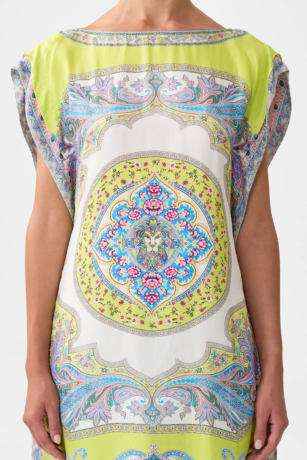 GUSSET TUNIC SHORT KAFTAN MAGIC CARPET RIDE - Image 6