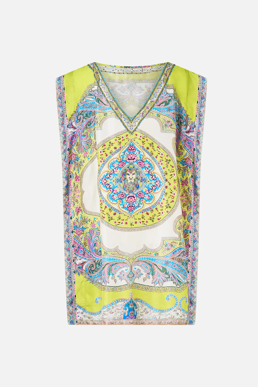 GUSSET TUNIC SHORT KAFTAN MAGIC CARPET RIDE - Image 7