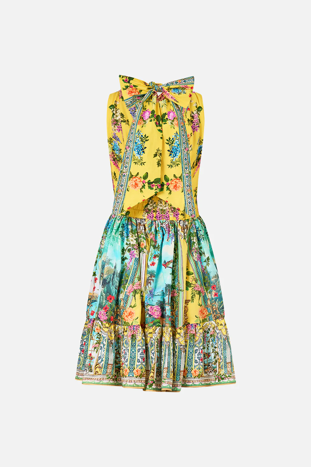 RUFFLE HEM HALTER SHORT DRESS TALES OF TOPKAPI PALACE - Image 7