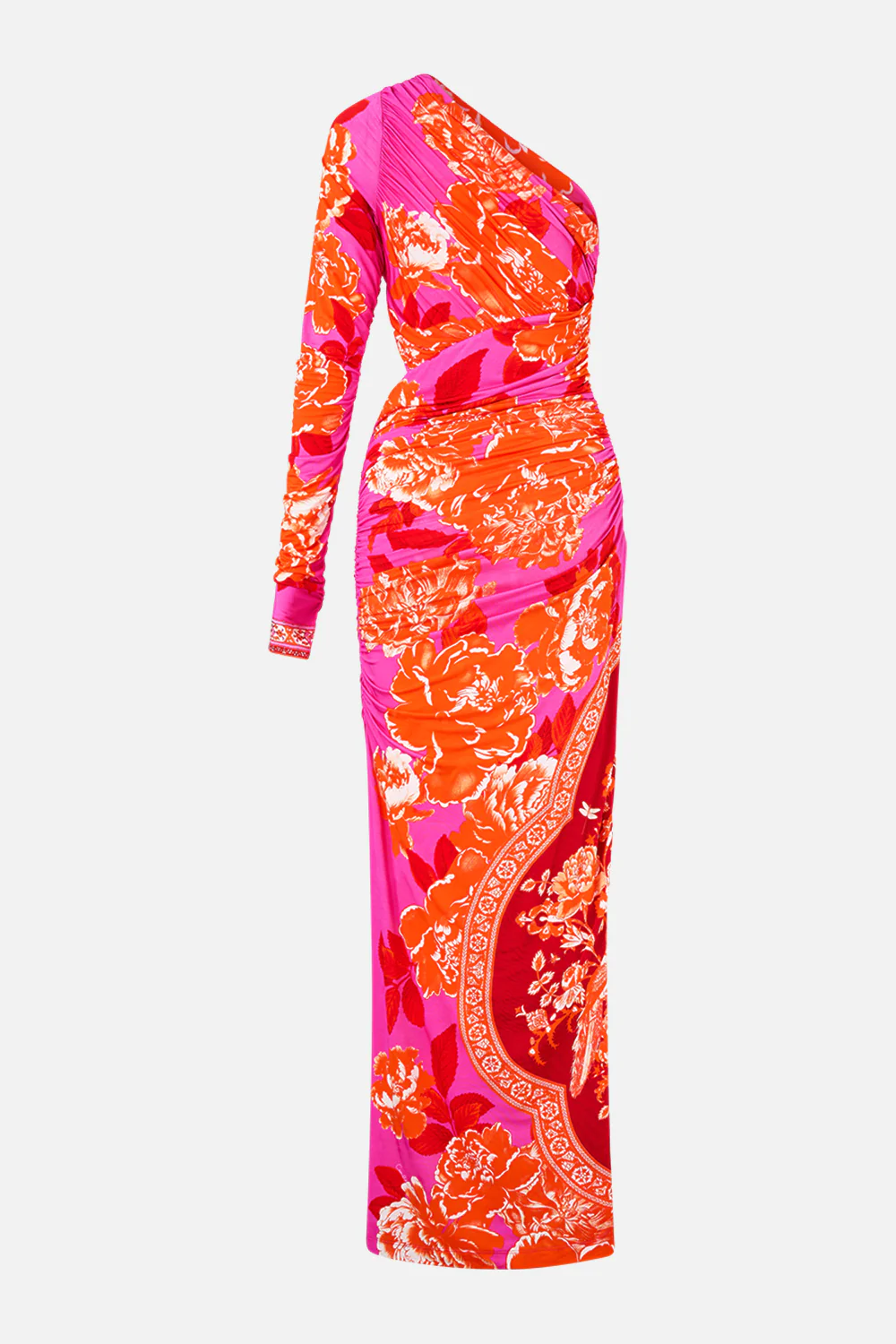 ONE SHOULDER JERSEY CUT OUT DRESS TILES OF TÜRKIYE - Image 7