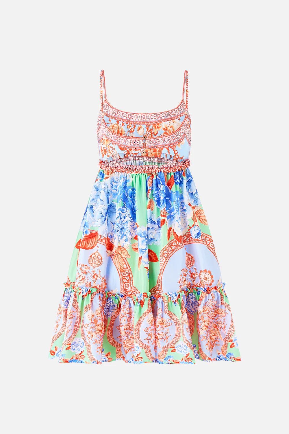 SHORT DRESS WITH JERSEY BODICE TOPKAPI POP - Image 7