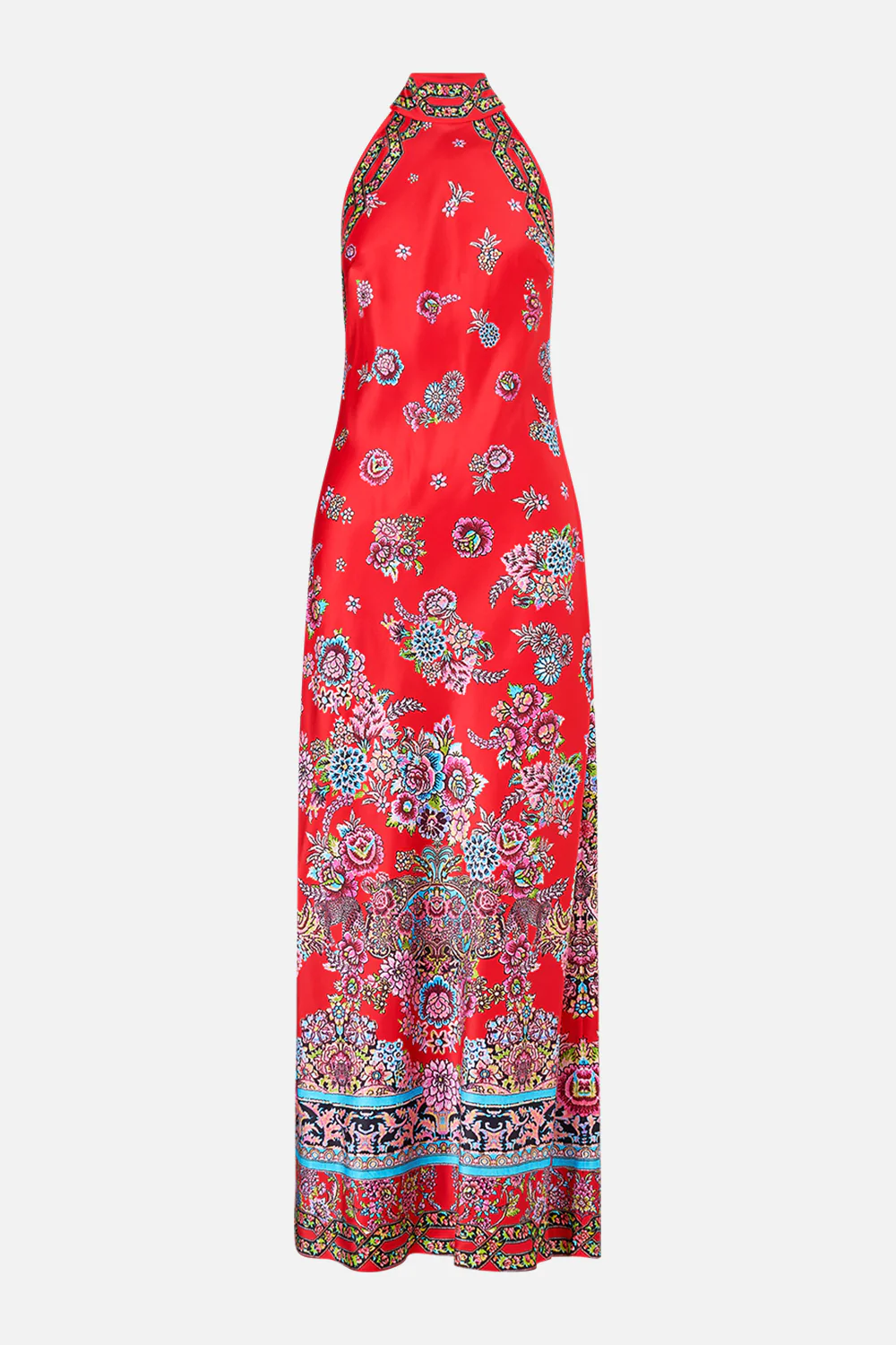 HIGH NECK BIAS DRESS ARTISANS OF ANATOLIA - Image 3