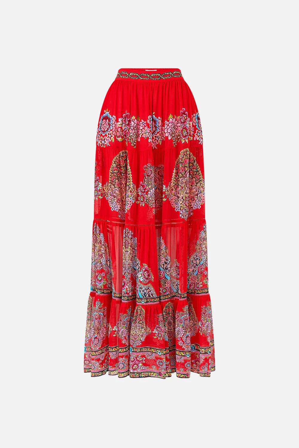 TIERED MAXI SKIRT ARTISANS OF ANATOLIA - Image 3
