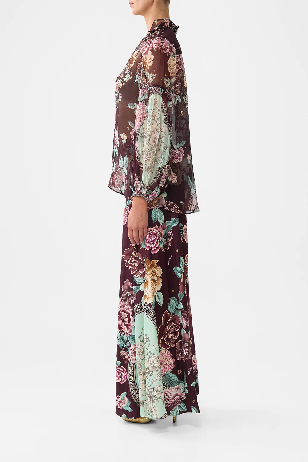 FRILL COLLARED BLOUSE IF THESE TILES COULD TALK - Image 4